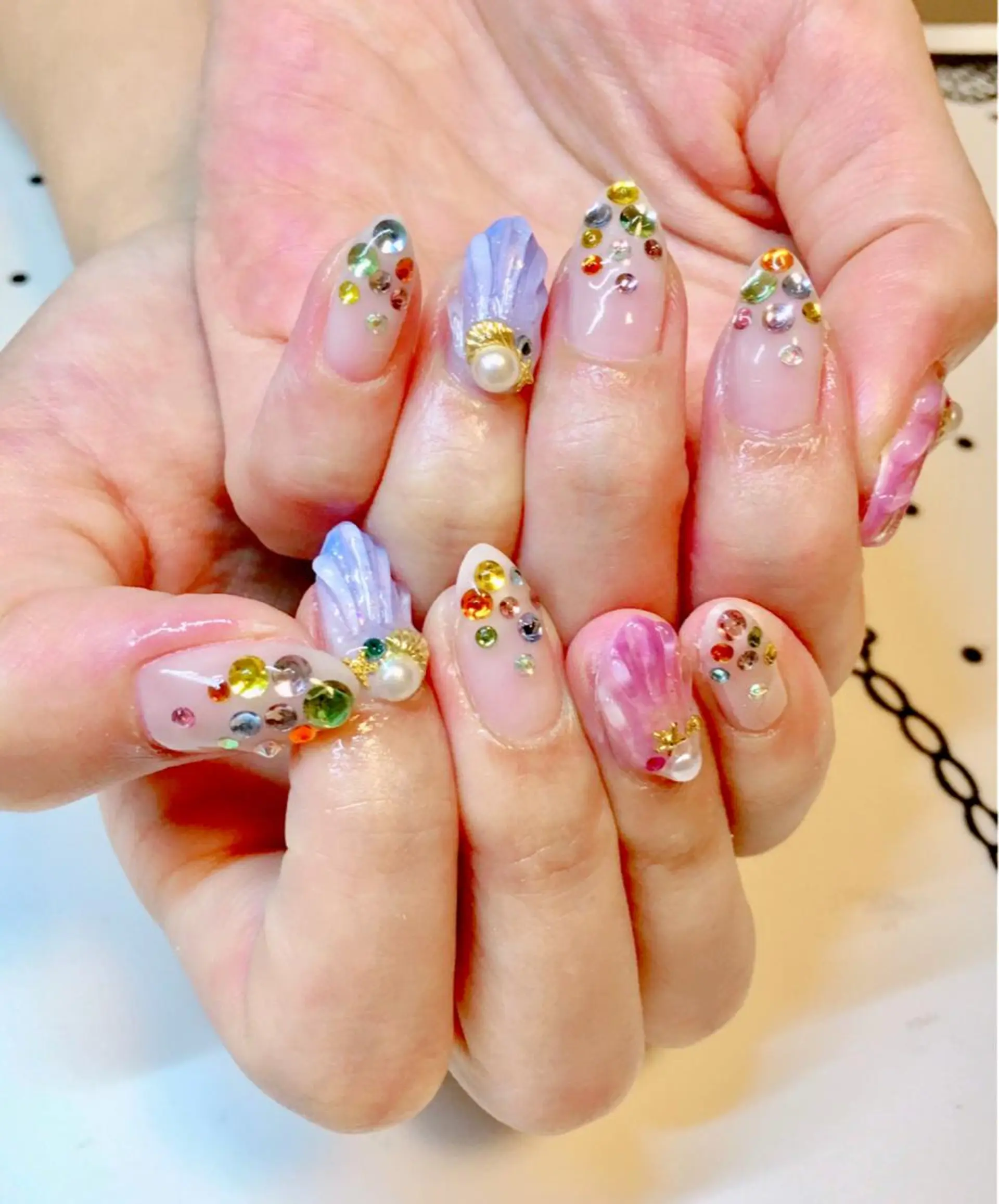 ネイル ハンドネイル nailsalon sugarr所属・nailist cocoのネイルデザイン