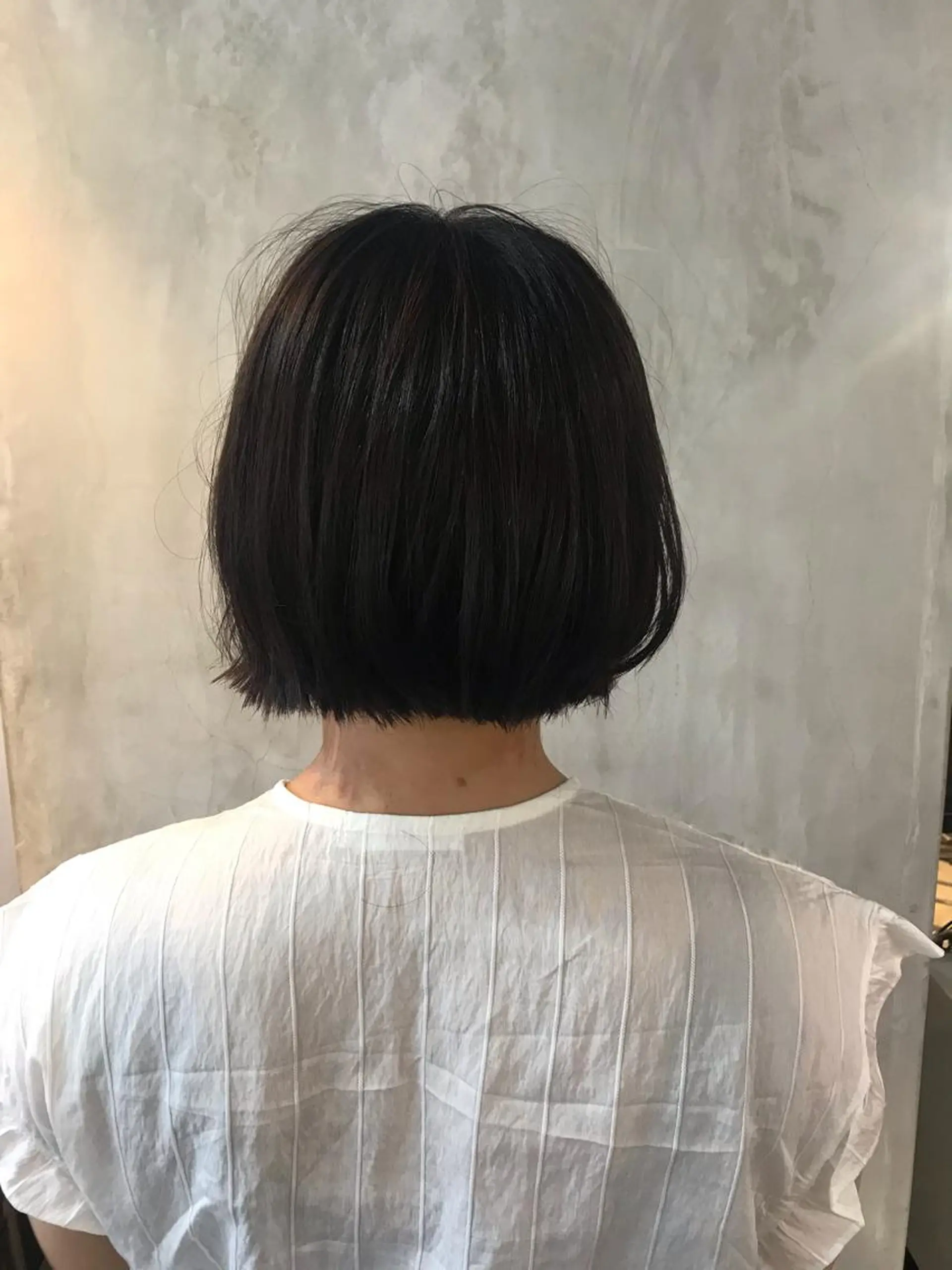 ショート カラー ヘアアレンジ ボブレイヤー ボブ レイヤーカット stylist/蛯谷 珠里のヘアスタイル