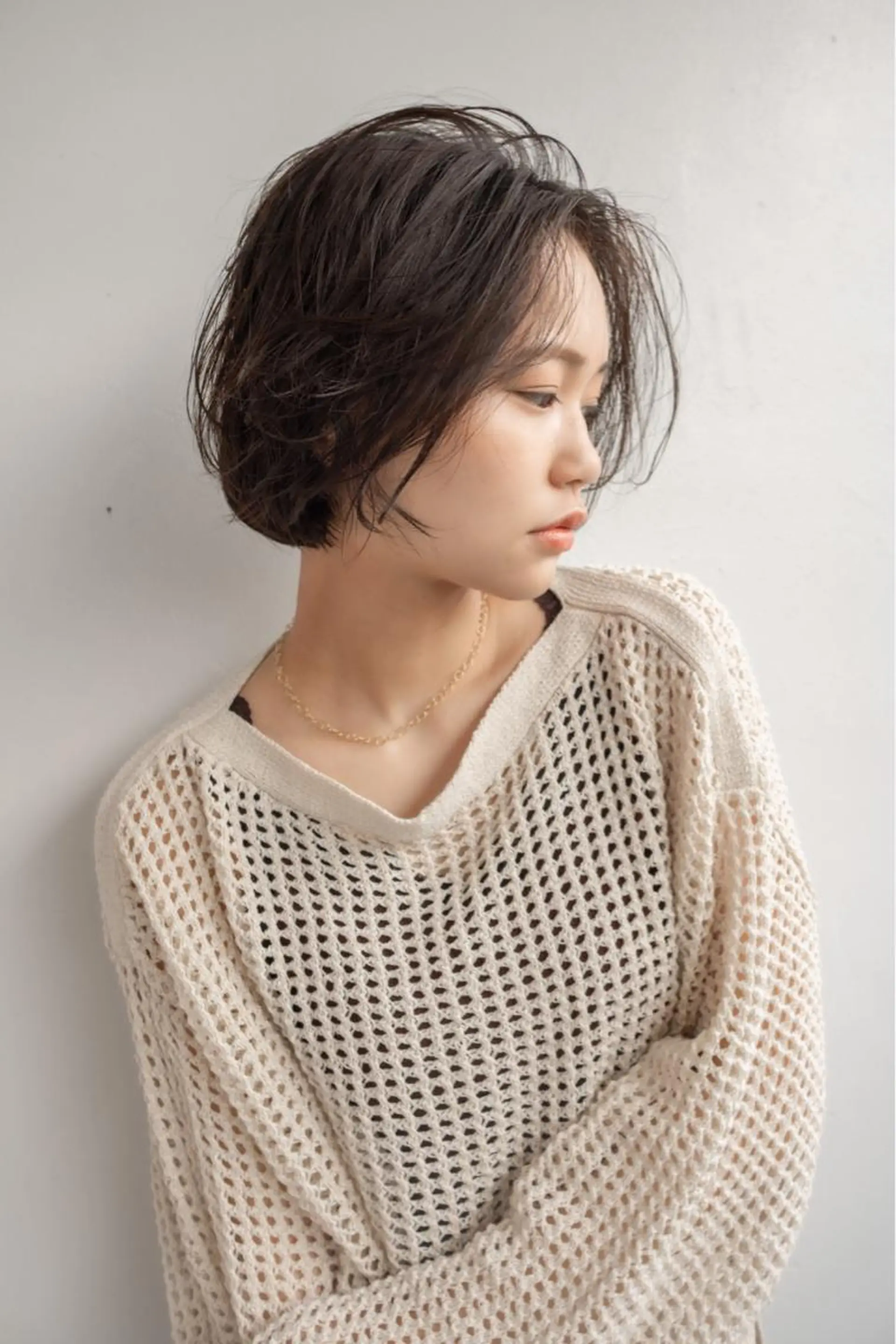 カラー パーマ カット パーマ トリートメント ショート/レイヤー なら石井知希のヘアスタイル