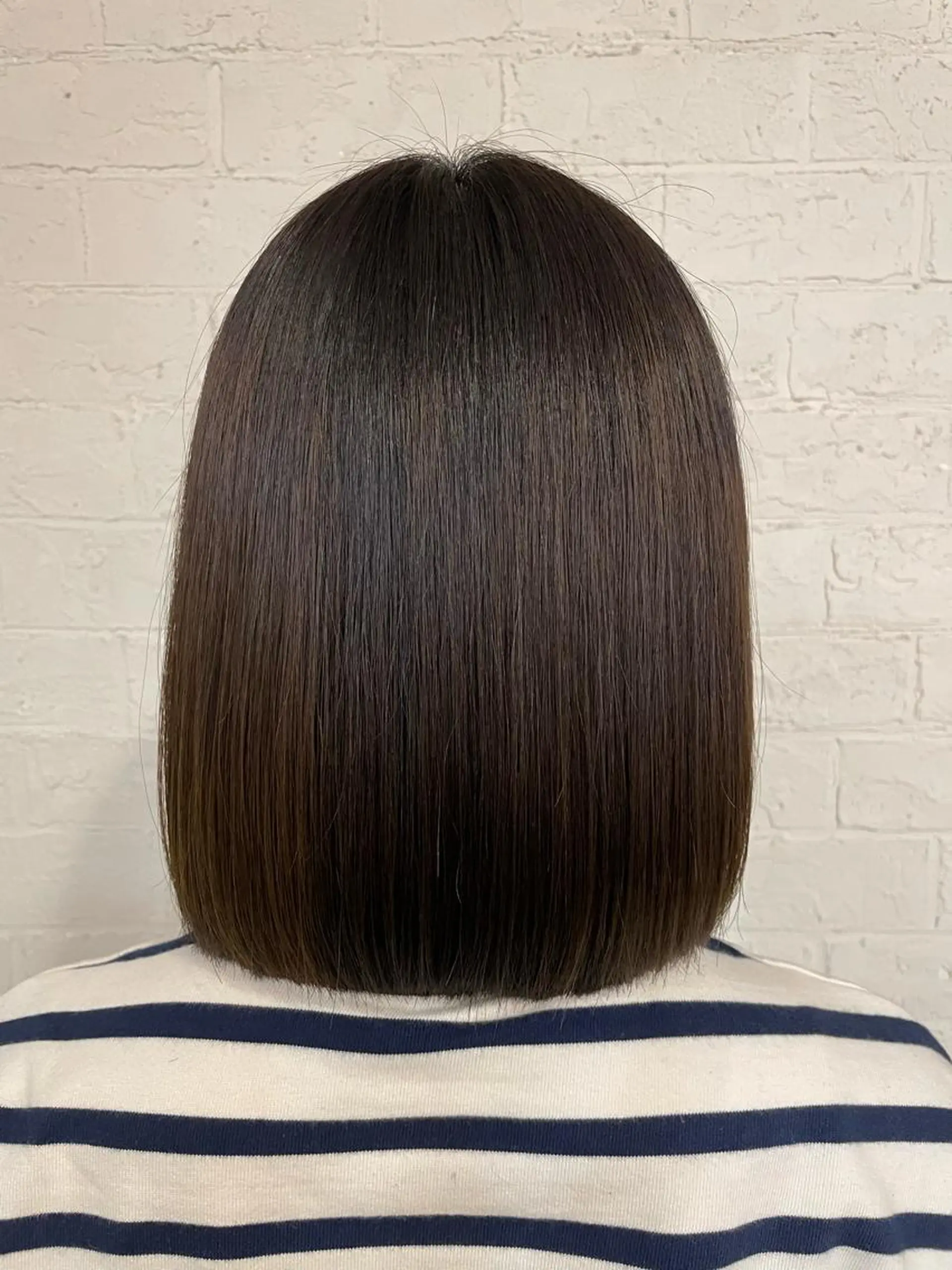 ショート ボブ とみ ながのヘアスタイル