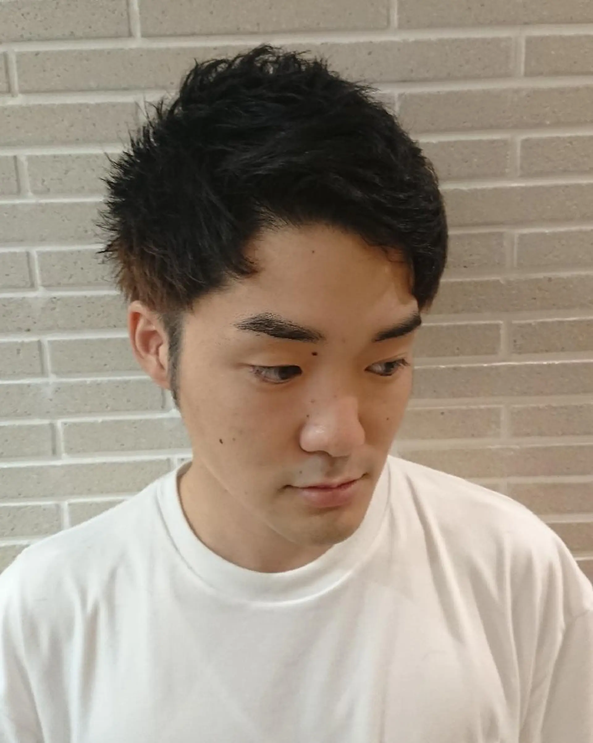 メンズ カラー パーマ ヘアアレンジ ブリーチ/ヘアケア/ 艶髪/イギチハルのヘアスタイル