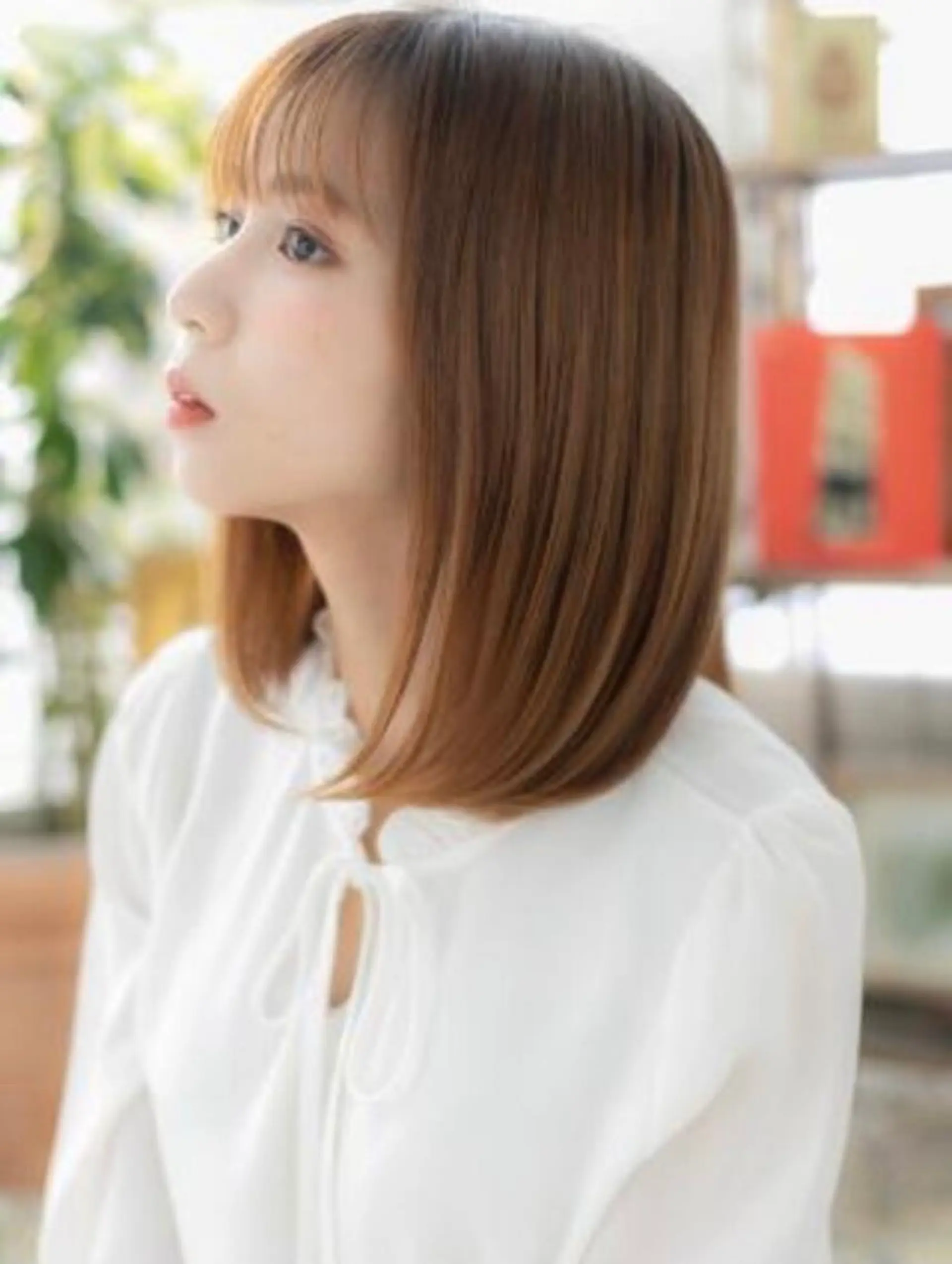 ミディアム COVER HAIR bliss 大宮店所属・出川 宙☘️のヘアスタイル