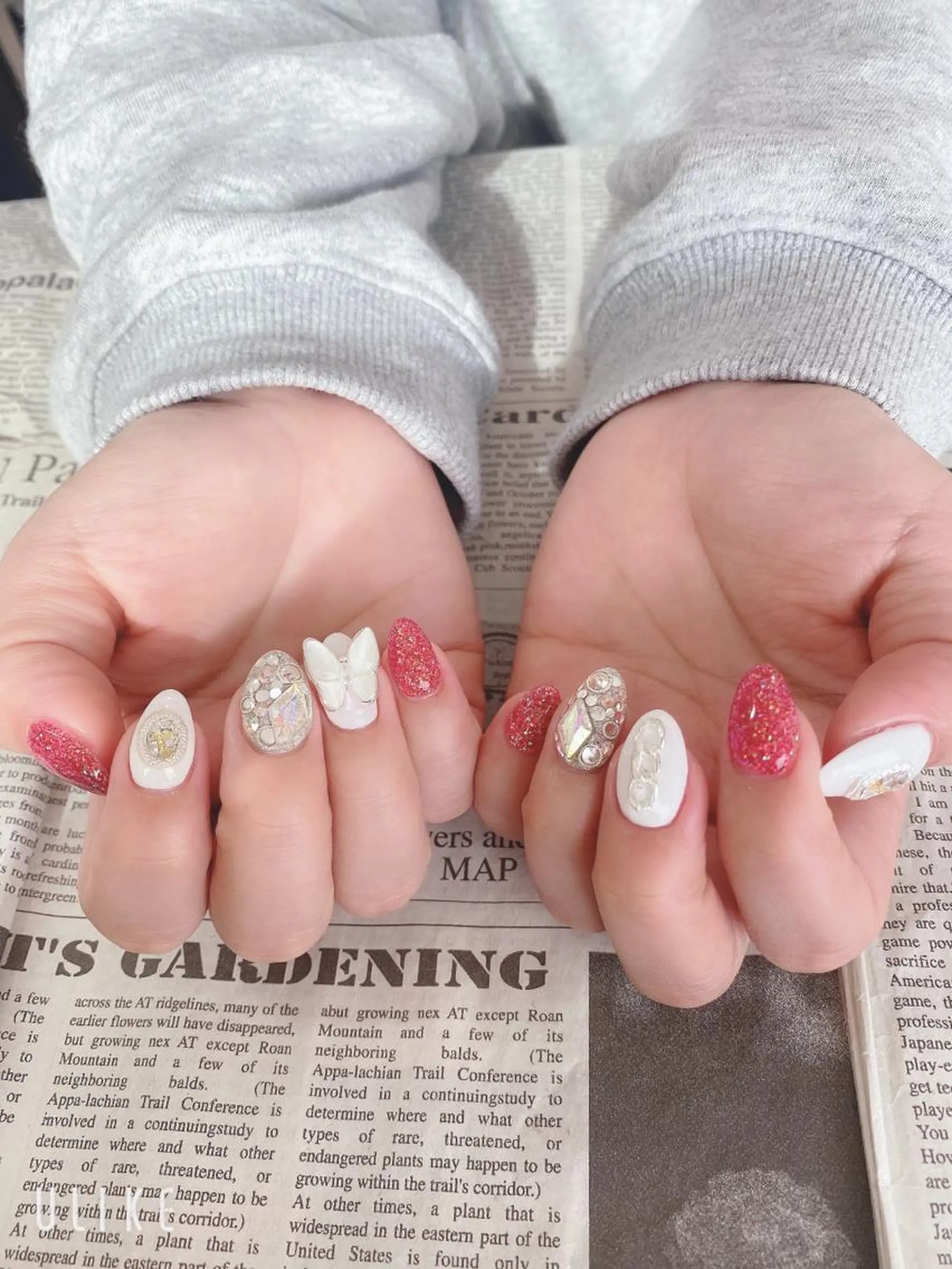 ネイル ハンドネイル ハンドケア 森山 舞のネイルデザイン