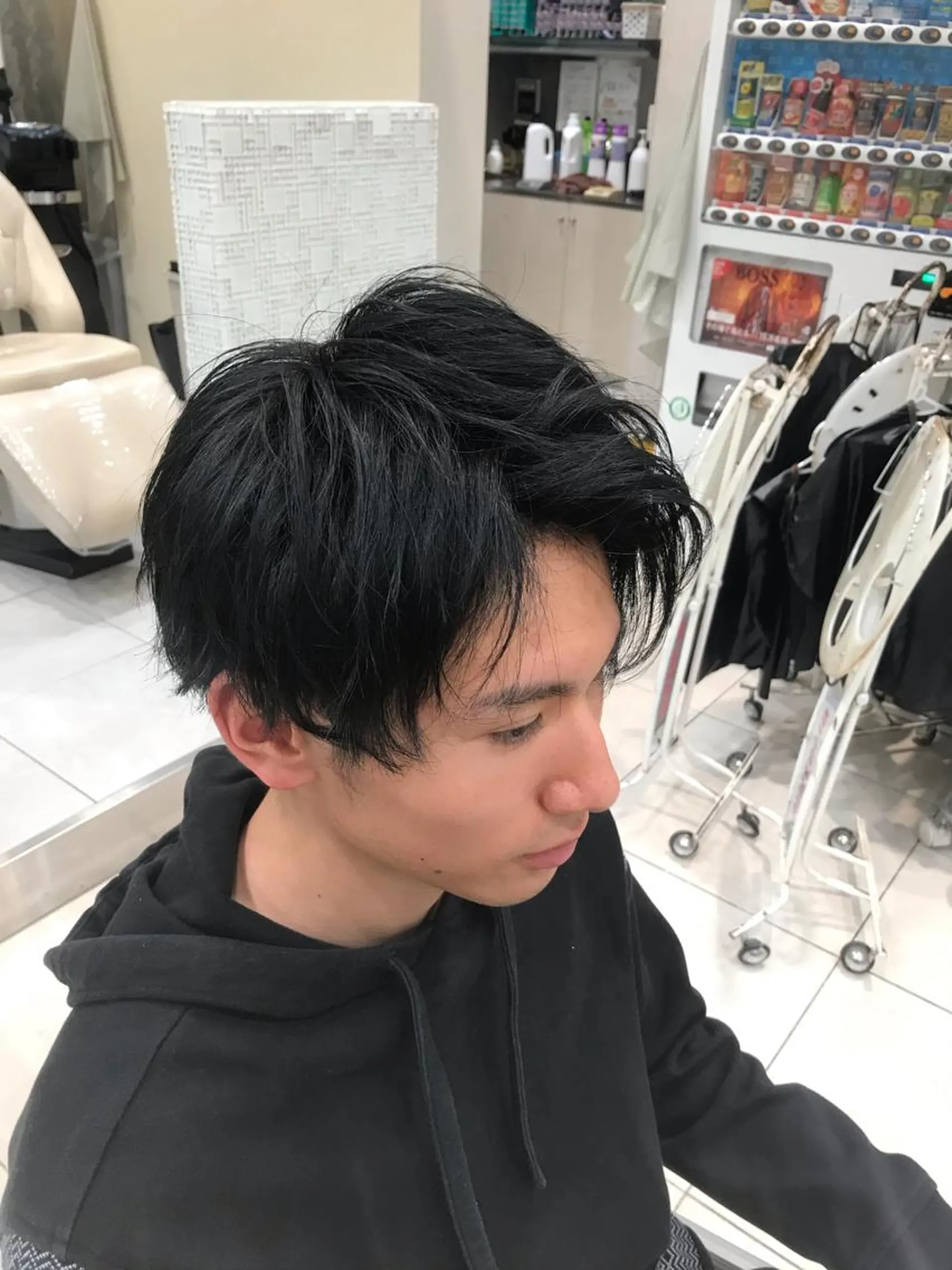 ショート カラー メンズ メンズスタイリスト 真栄平有希のヘアスタイル