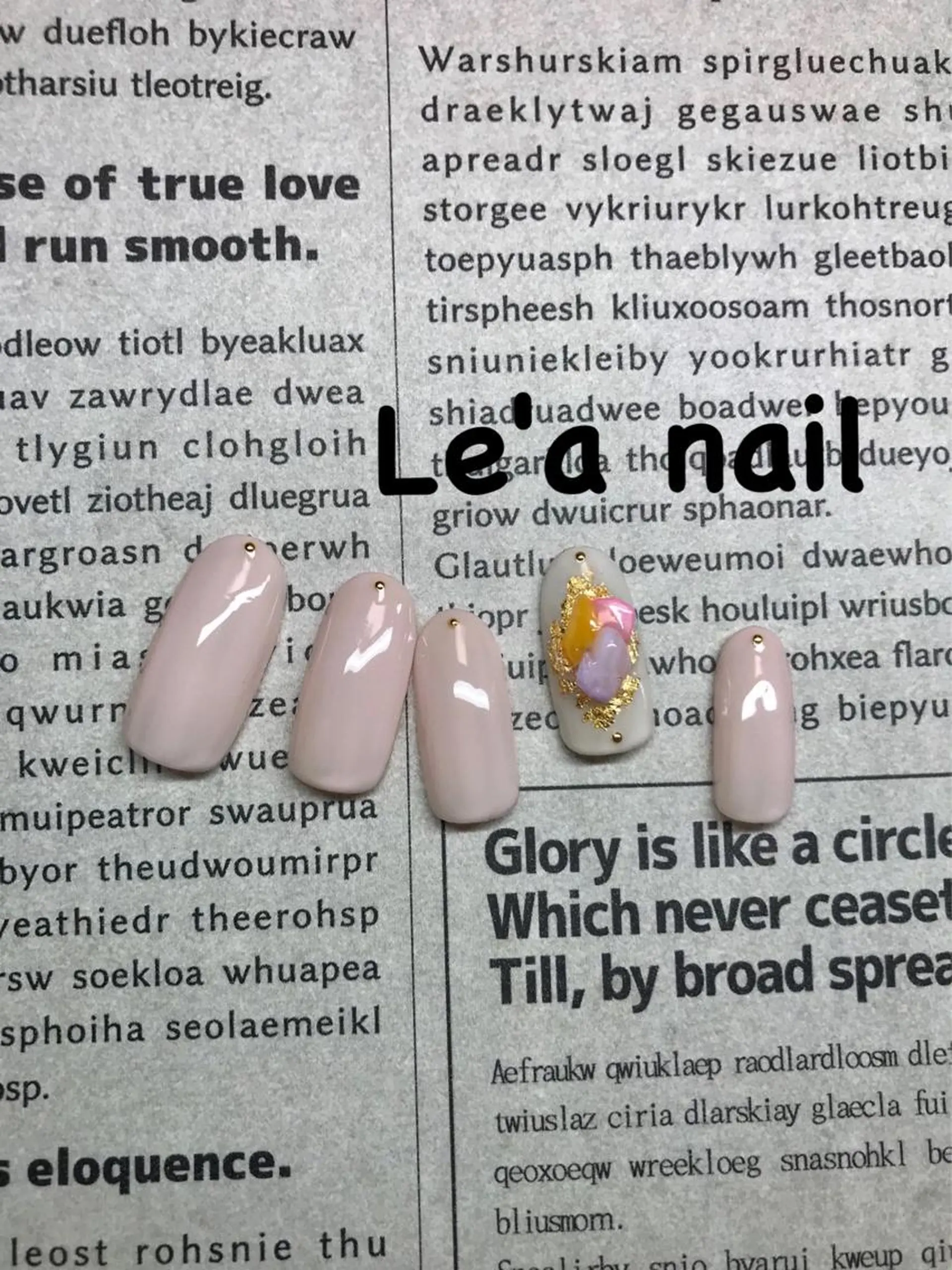 ネイル 'mm所属・'mm  (ミリ) ＭＡＮＡＭＩのネイルデザイン