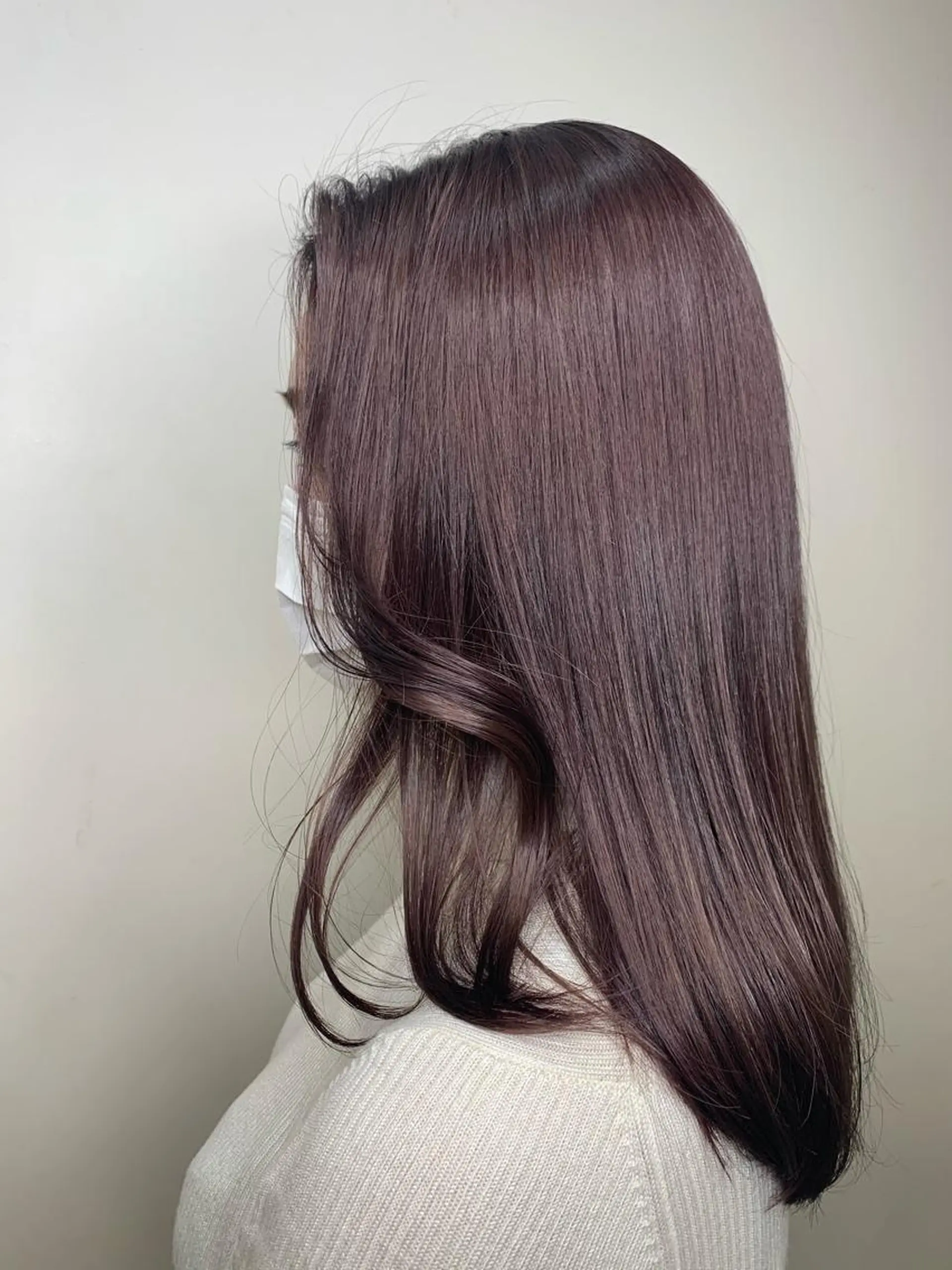 ロング 平野 優奈のヘアスタイル