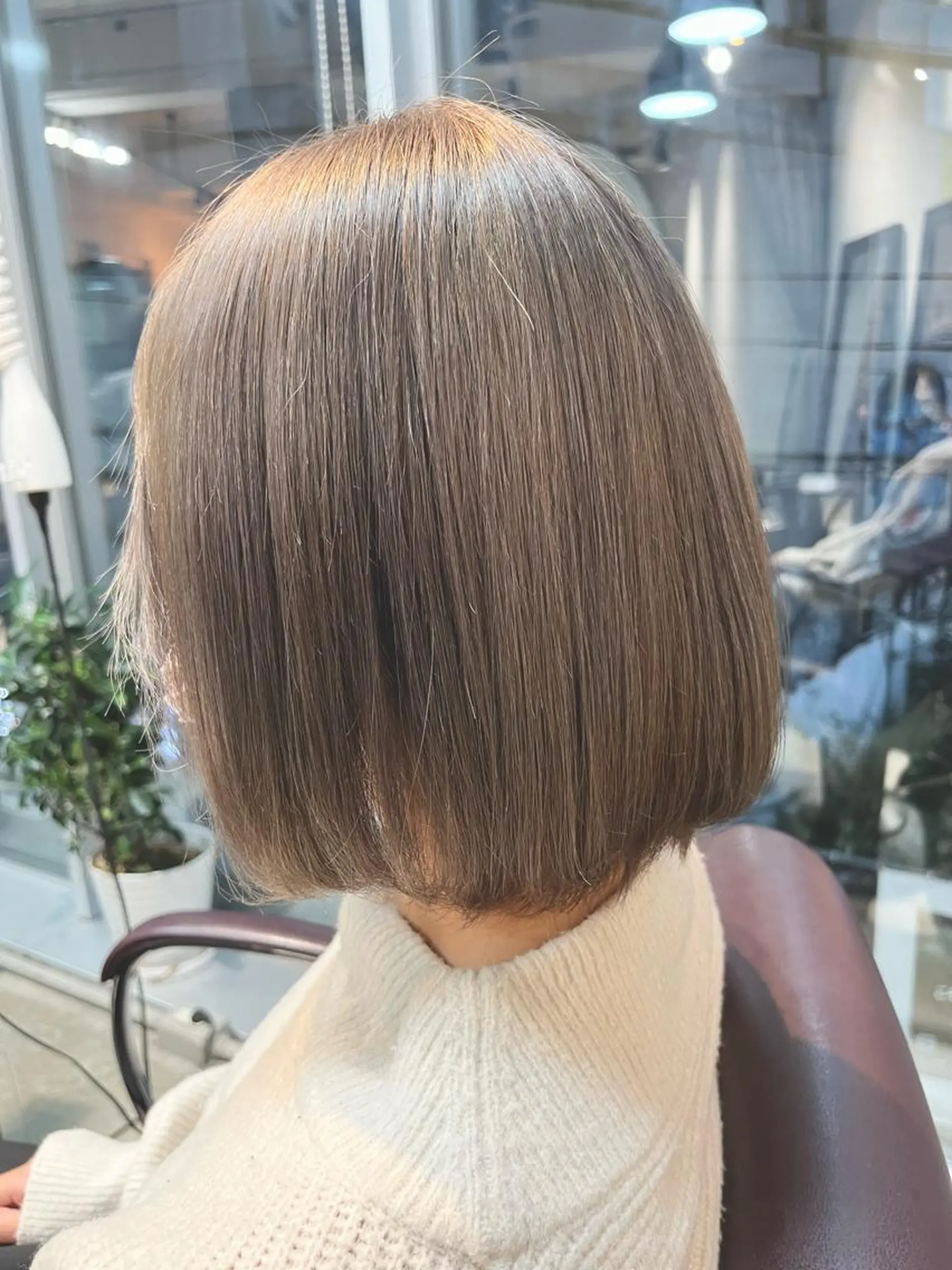 ショート カラー ヘアカラー トリートメント ヘアセット 🎀透明感 カラー🎀ミズキのヘアスタイル