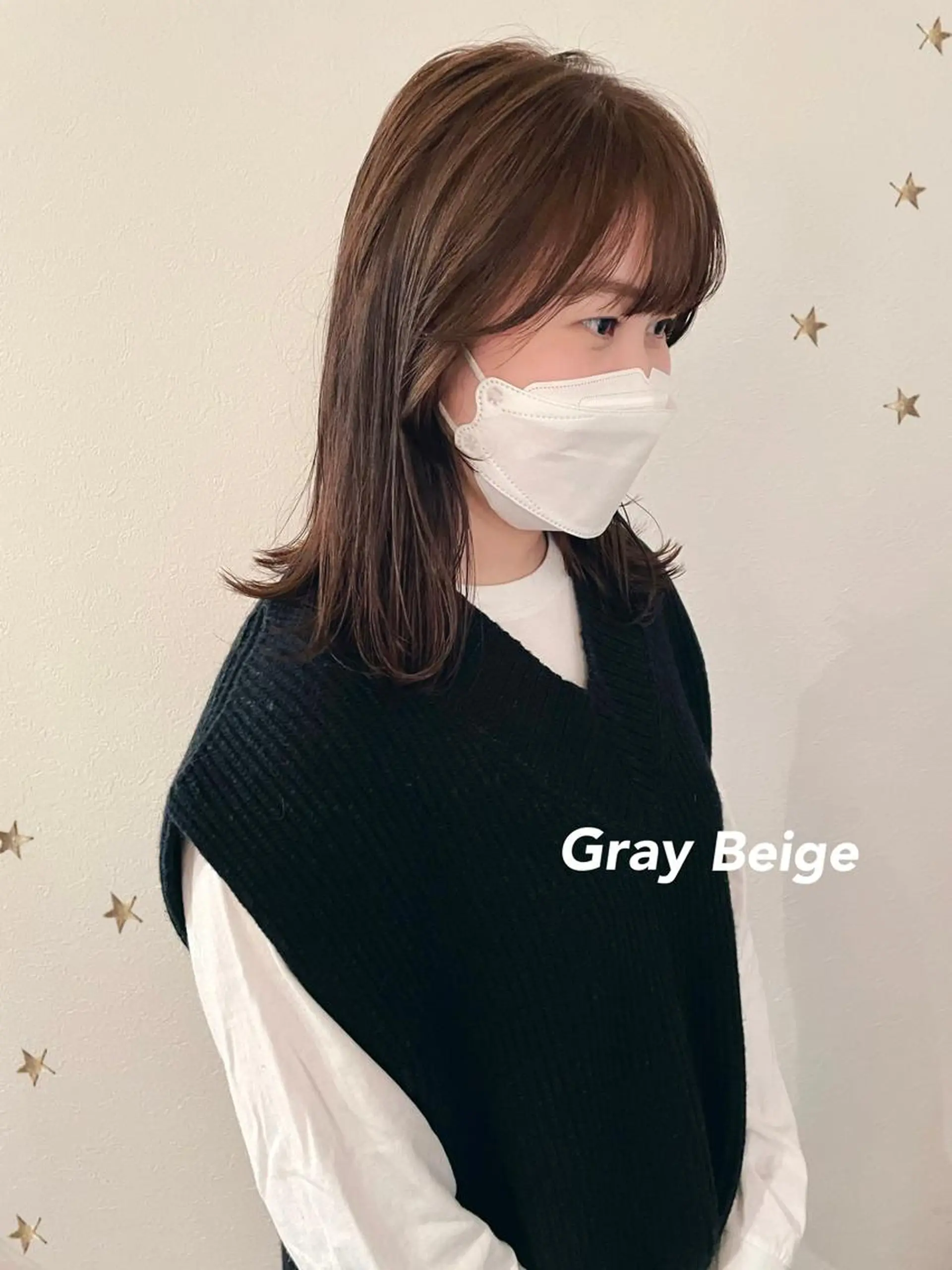 ミディアム カラー ヘアカラー トリートメント salon AKIRA所属・市川 千夏のヘアスタイル