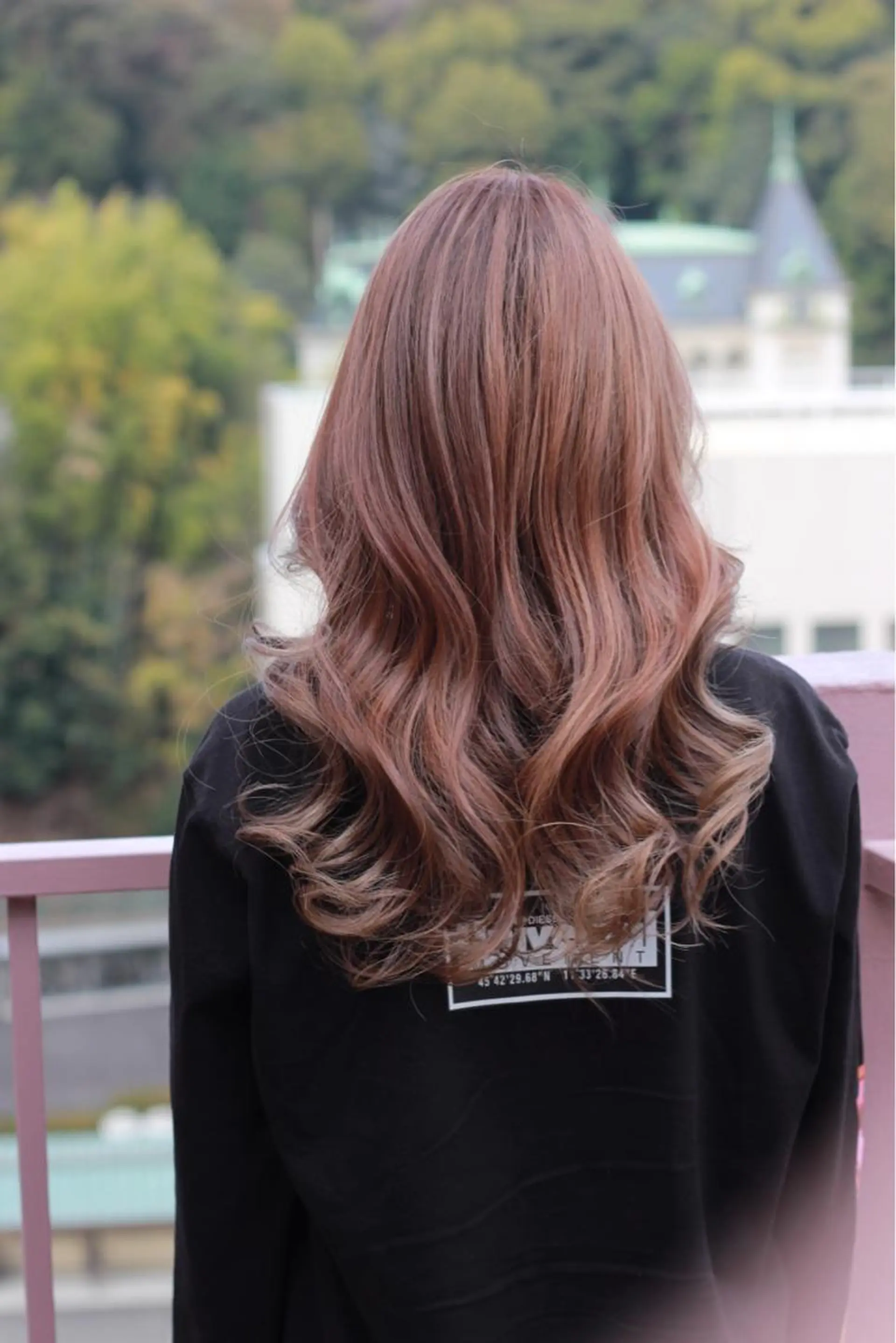 ロング カラー ベージュカラー ブラウンカラー ブラウンベージュ ヘアカラー Viage （ビアージュ）のヘアスタイル