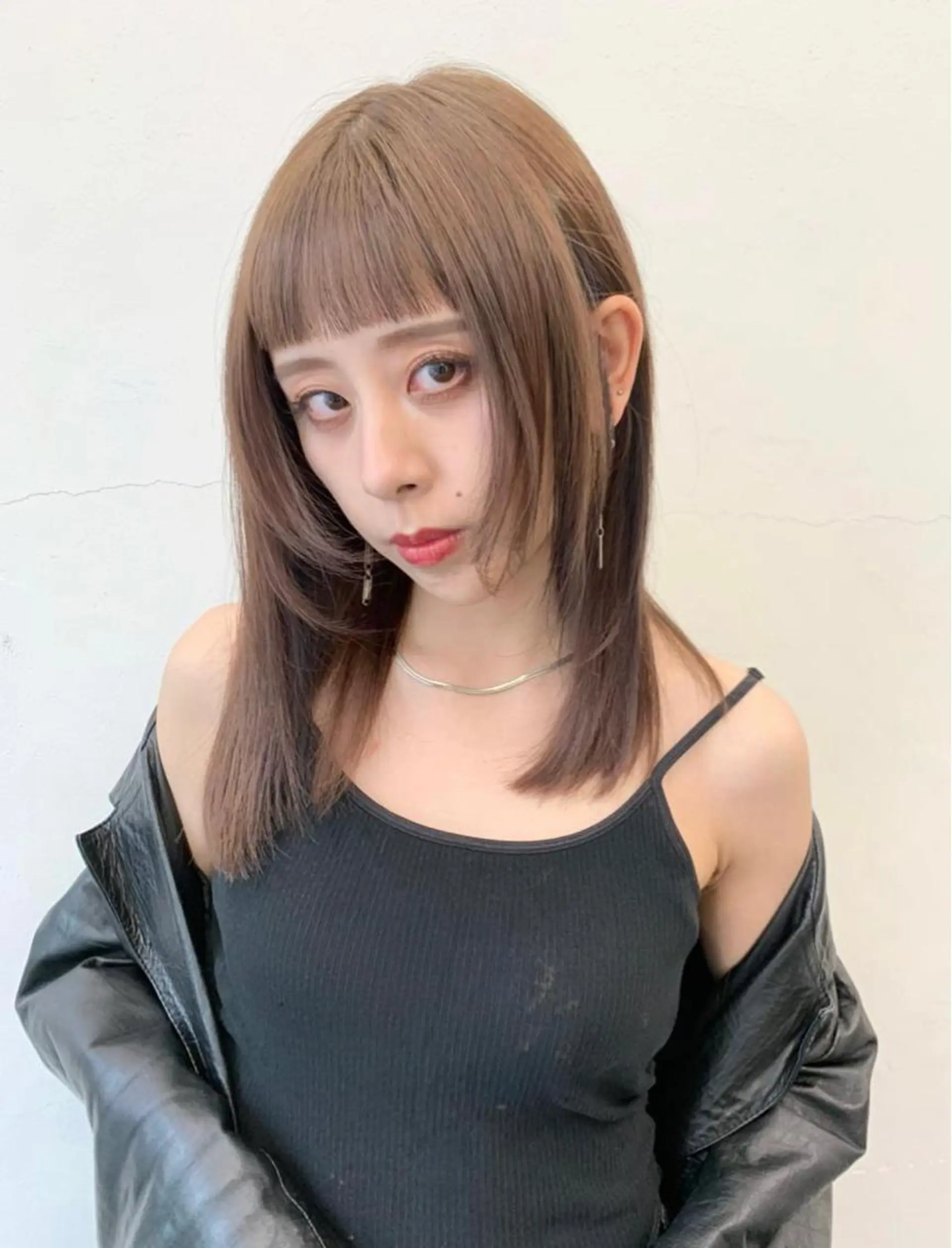 ミディアム カラー パーマ ヘアアレンジ メンズ キッズ ネイル マツエク・マツパ アイブロウ ミディアムレイヤー メンズブリーチ メンズハイライト メンズインナーカラー メンズウルフカット nico TOKYO 渋谷所属・ブリーチ　ハイトーン 特化🌈フジタハルキのヘアスタイル