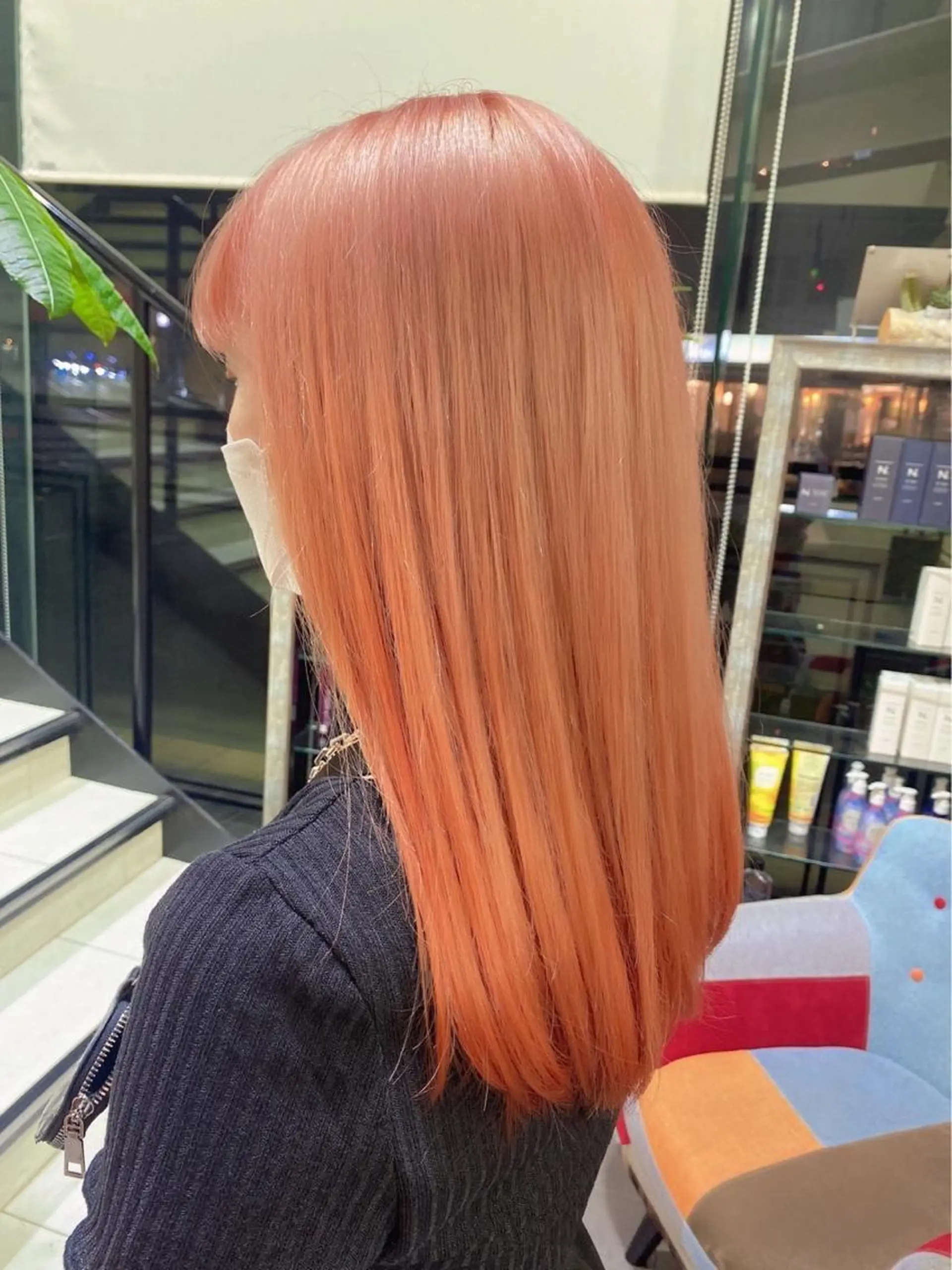 ロング カラー 髪質改善 トリートメント 似合わせレイヤーカ ット　ʚɞ riiのヘアスタイル