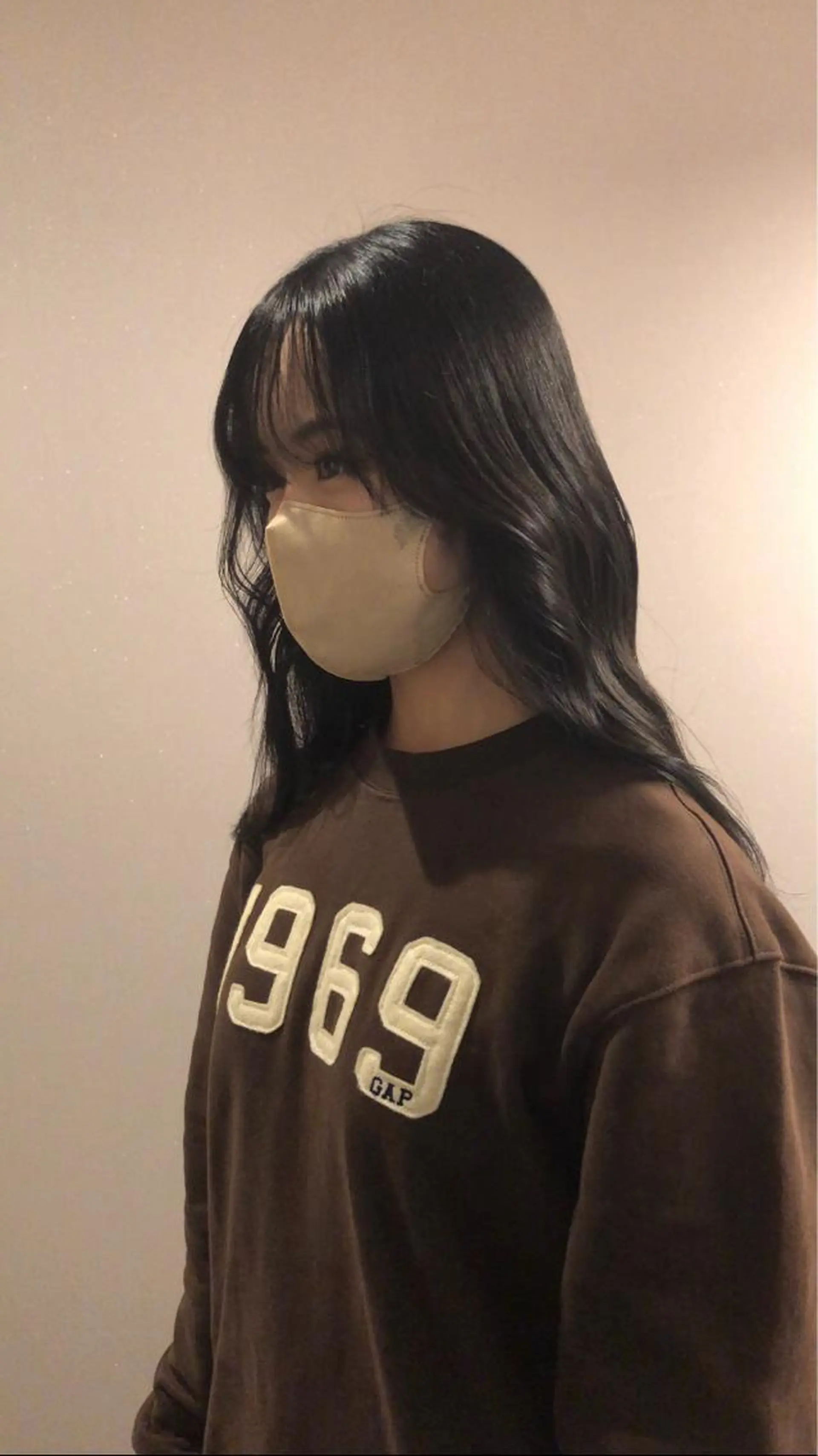 ミディアム 韓国風ヘア カット ヘアカラー トリートメント 問屋町chapter 日笠快生のヘアスタイル