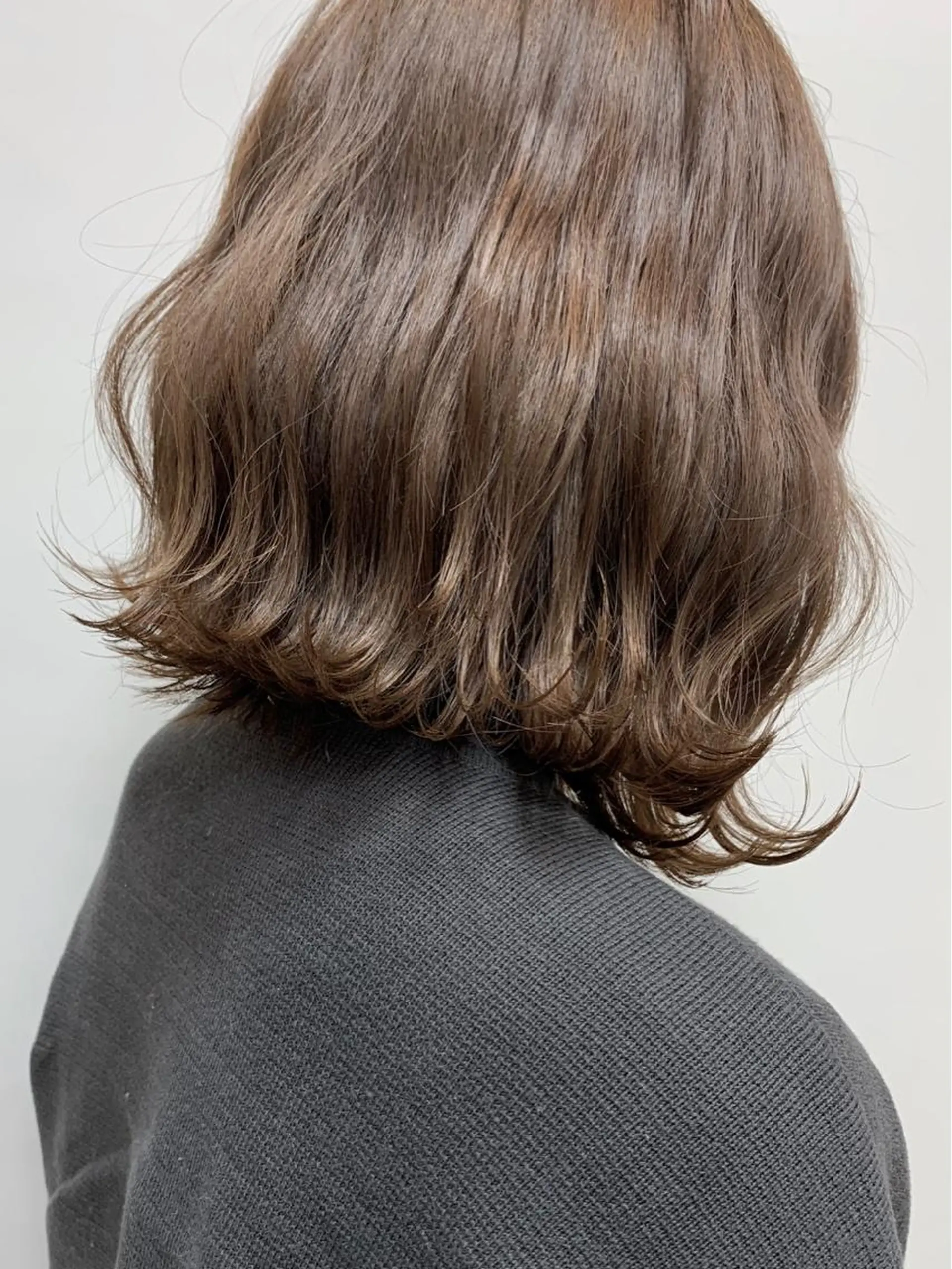 ミディアム ヘアカラー 🫧艶髪カラー🫧 森本くるみのヘアスタイル