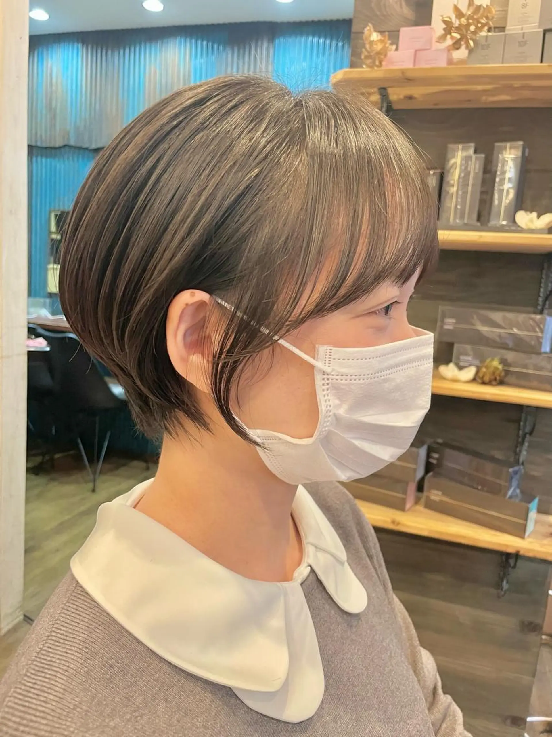 ショート カラー カット ヘアカラー トリートメント ヘアセット limit陽平 ショート/ボブのヘアスタイル