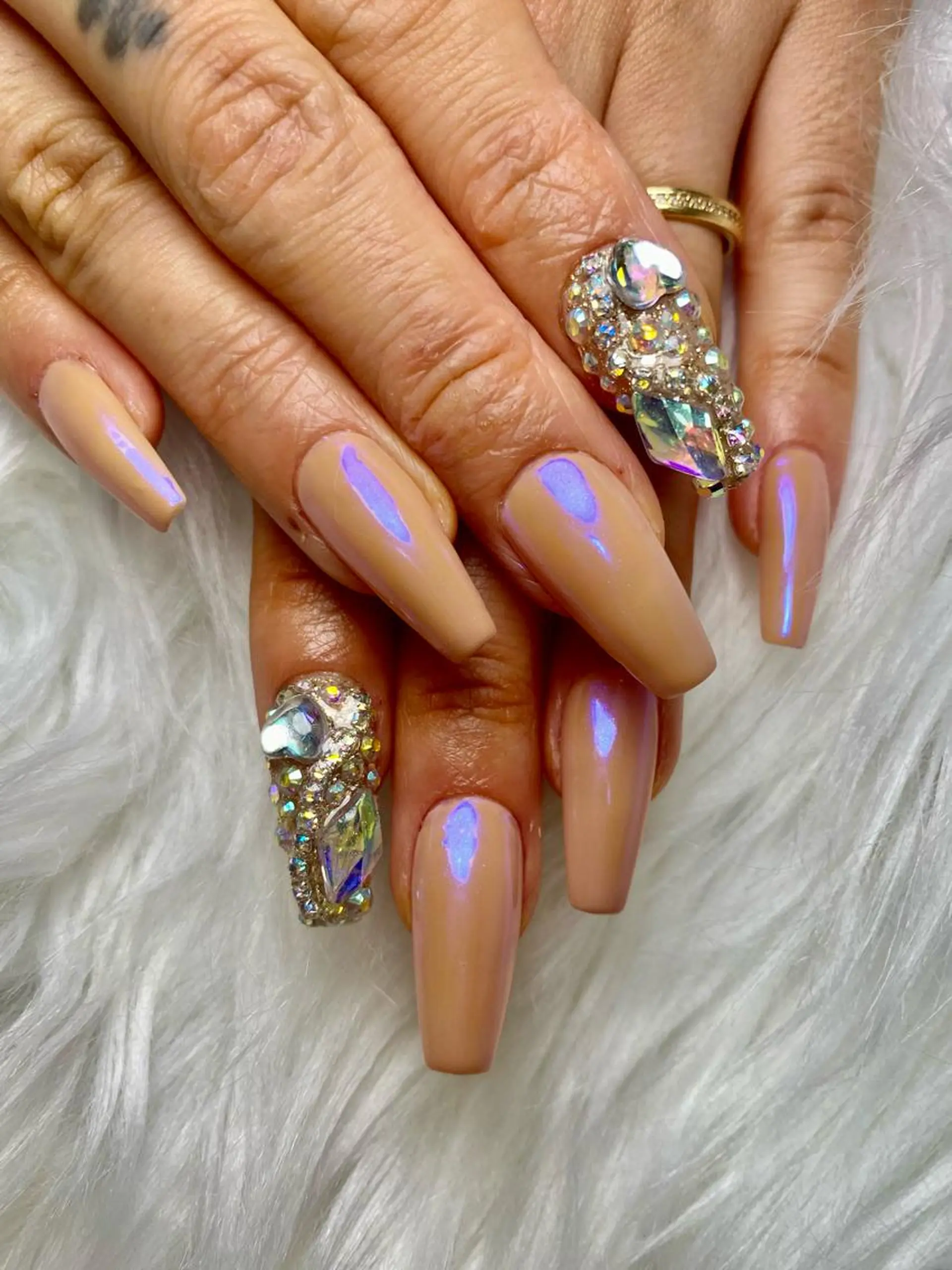 ネイル 長さ出し ネイルチップ Bonny Nailのネイルデザイン