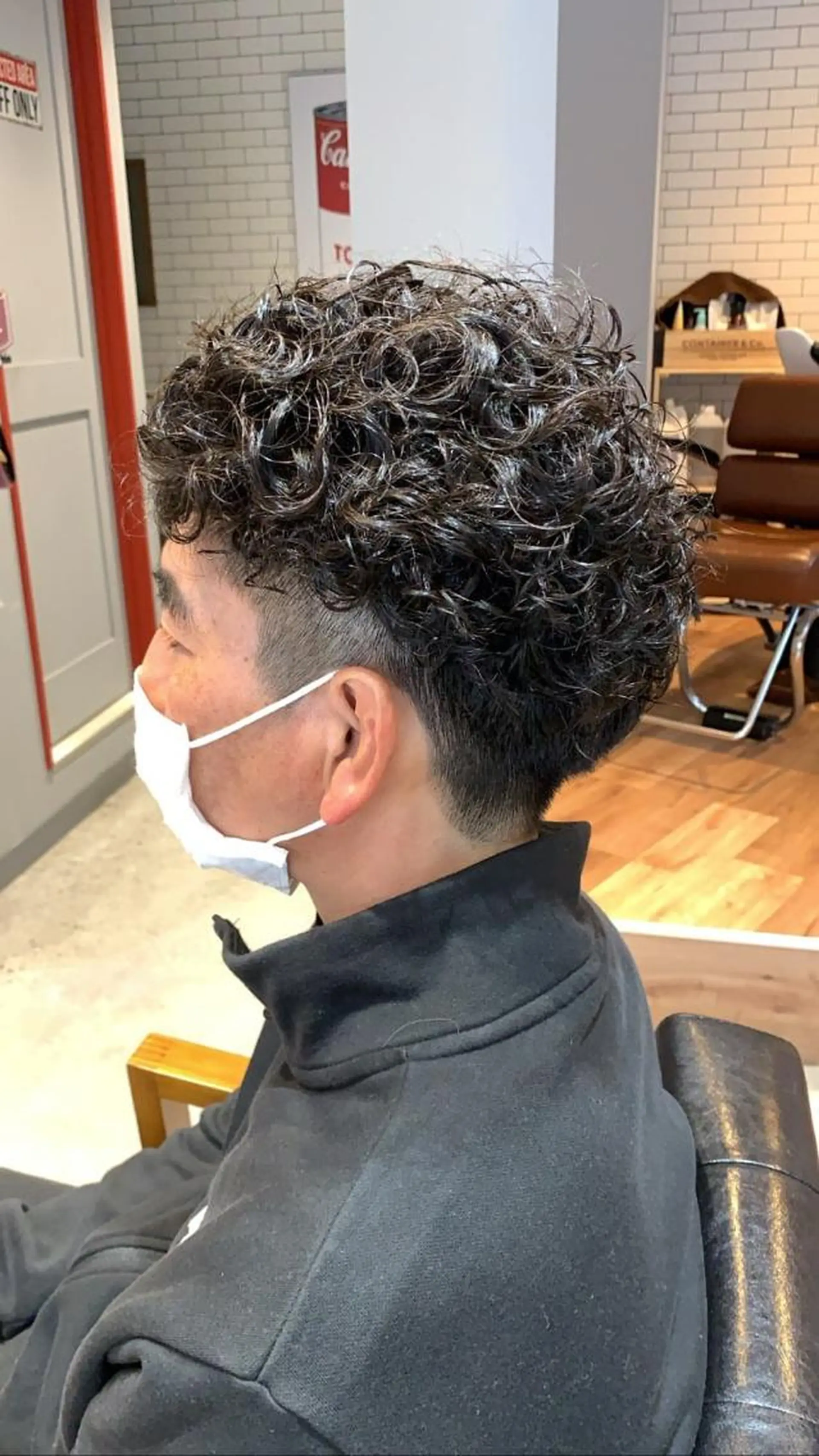 パーマ メンズ メンズパーマ スパイラルパーマ Mingo所属・stylist N0Nのヘアスタイル