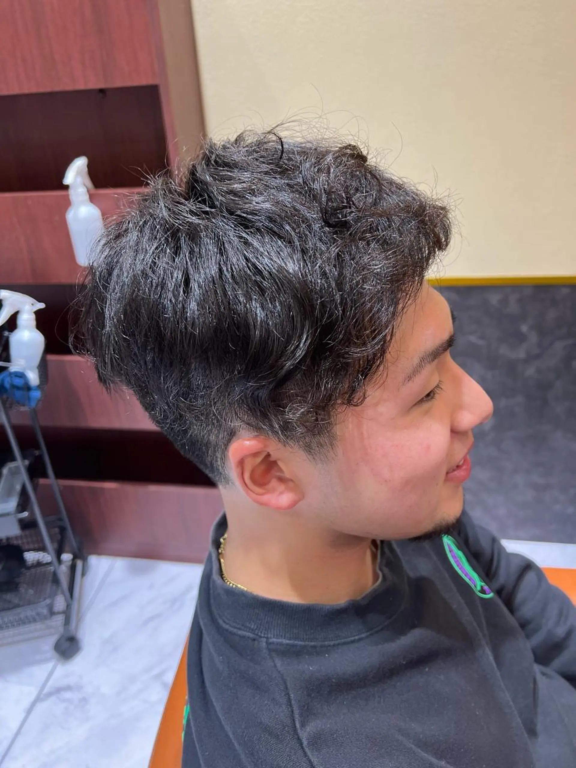 パーマ メンズ 立川🫧似合わせ 艶髪✨あんどうゆうかのヘアスタイル