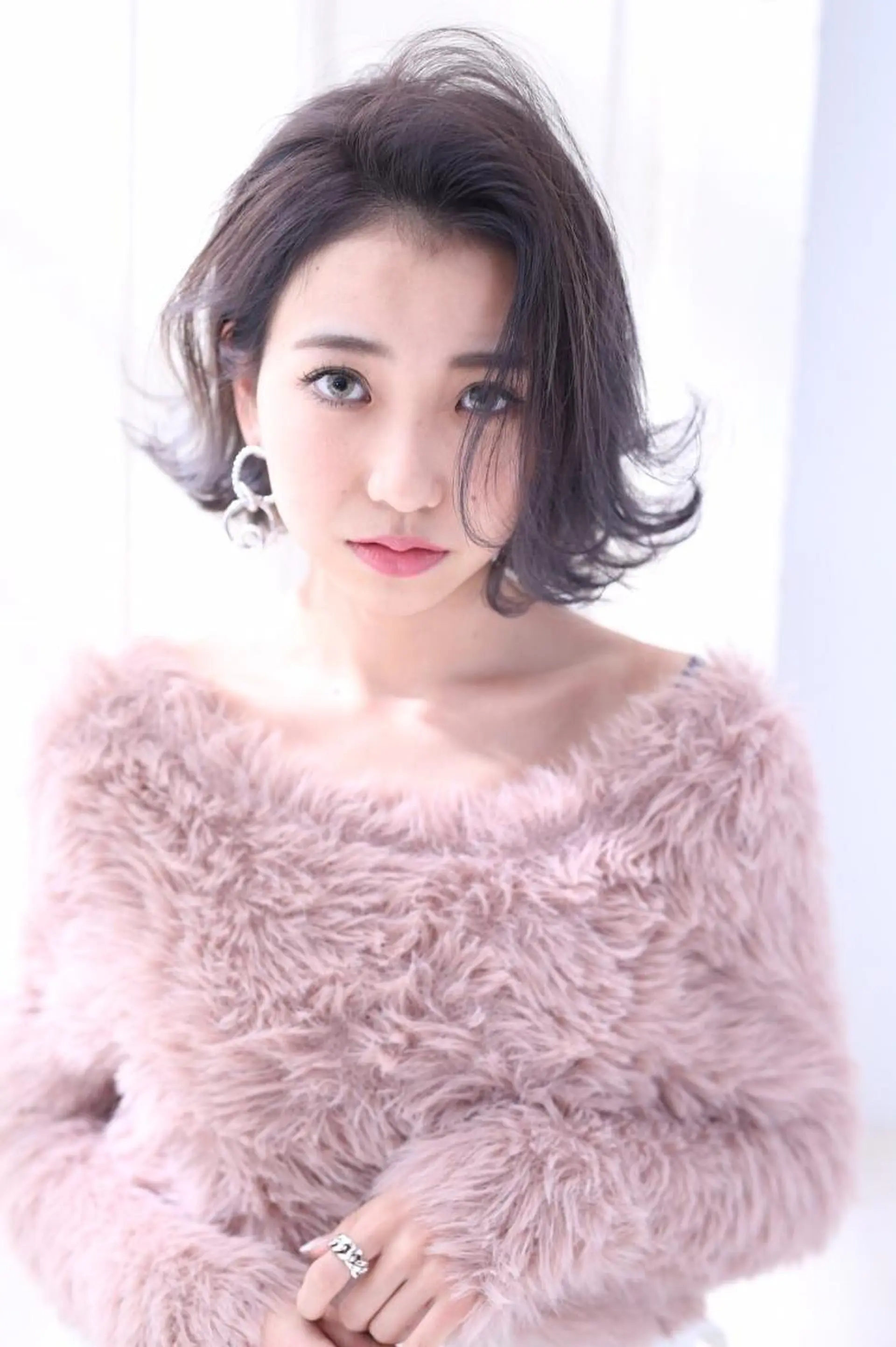 カラー レイヤーカット 早崎太生のヘアスタイル