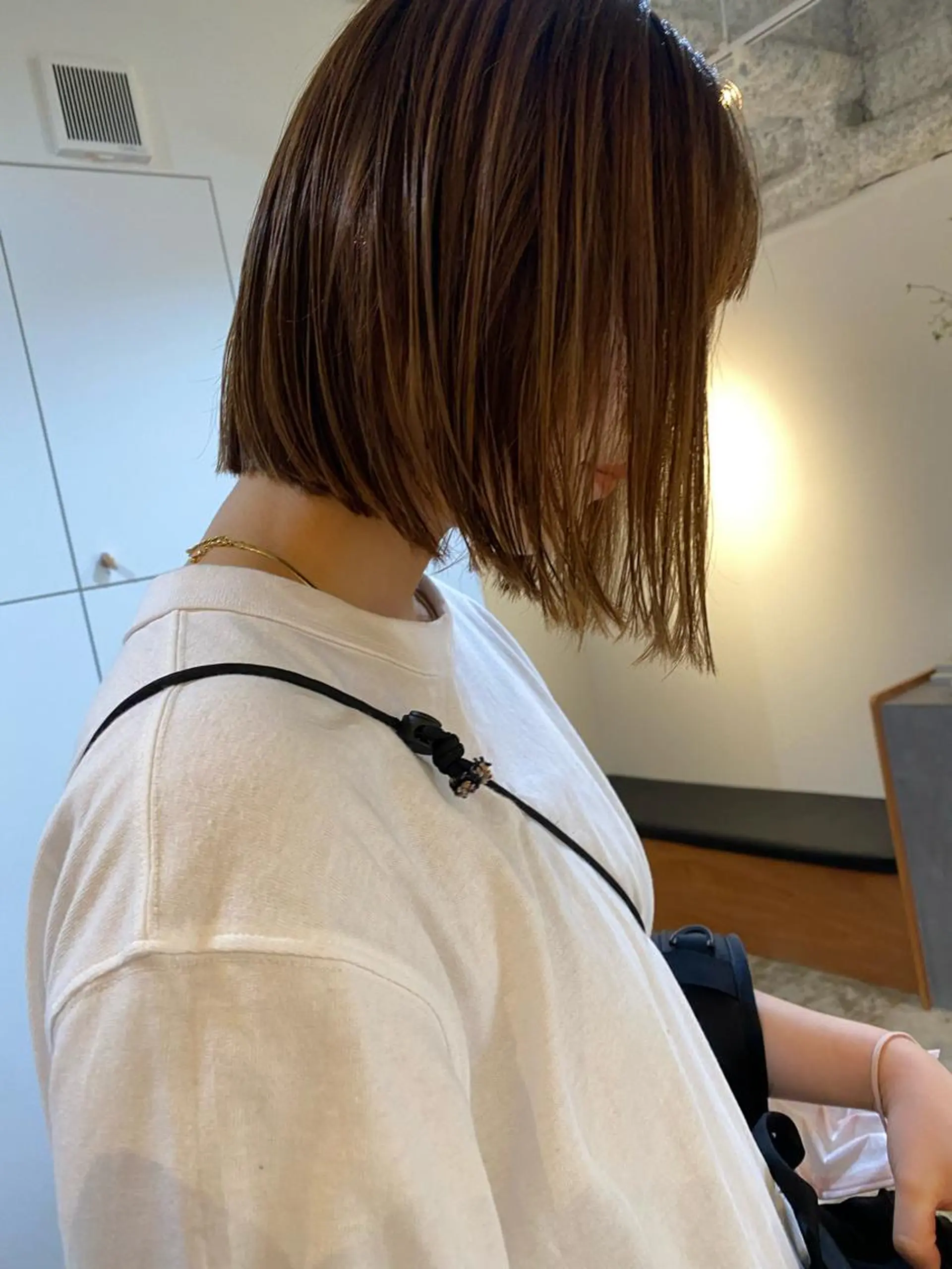 ショート カラー ボブ SALOWIN 栄3丁目店所属・砂原 ひよりのヘアスタイル