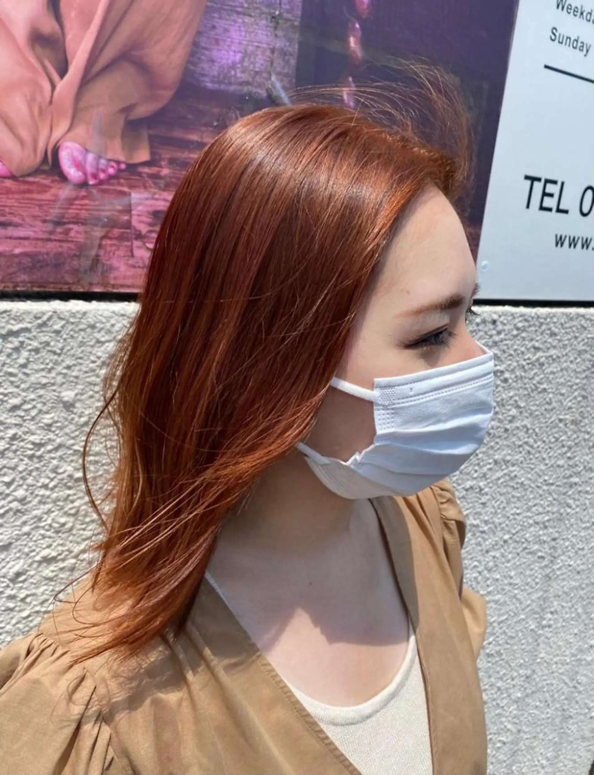 ミディアム カラー ヘアアレンジ niconail 千歳烏山店所属・niconail 🧣ayu 📍烏山のネイルデザイン