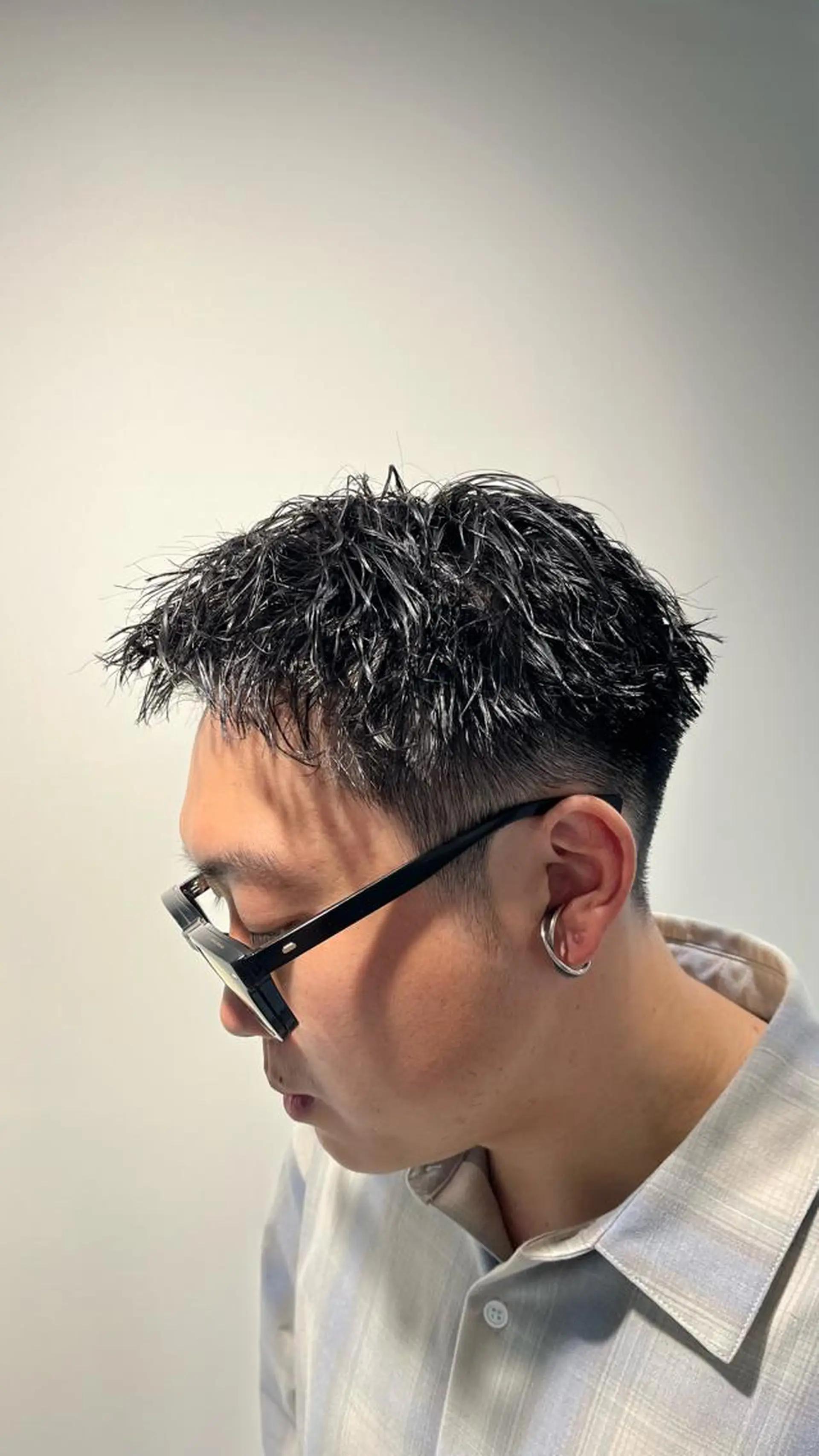 ショート パーマ メンズ 🏆メンズヘア特化 🥇代表りんぺーのヘアスタイル