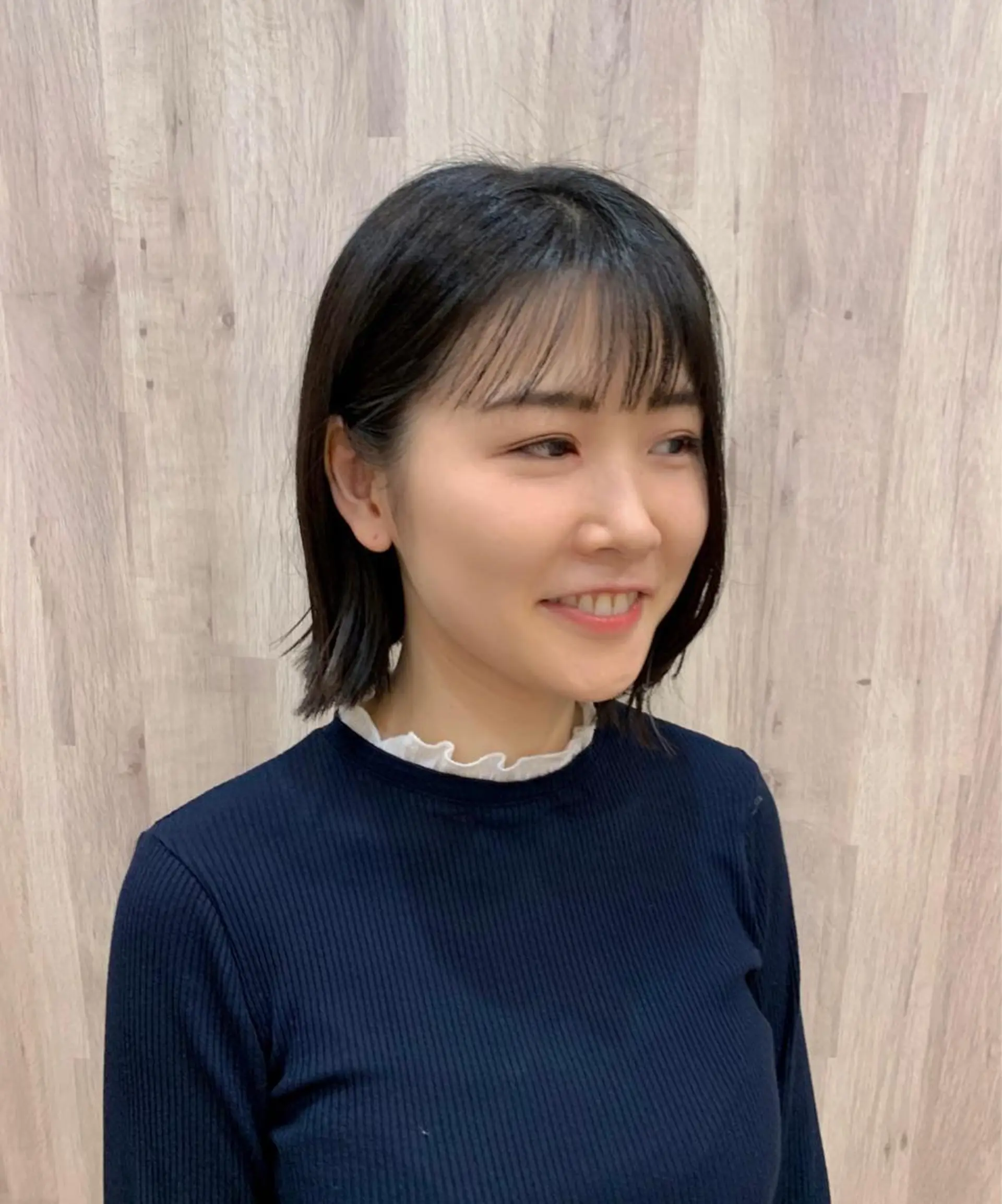 ミディアム 竹村 恵功代のヘアスタイル