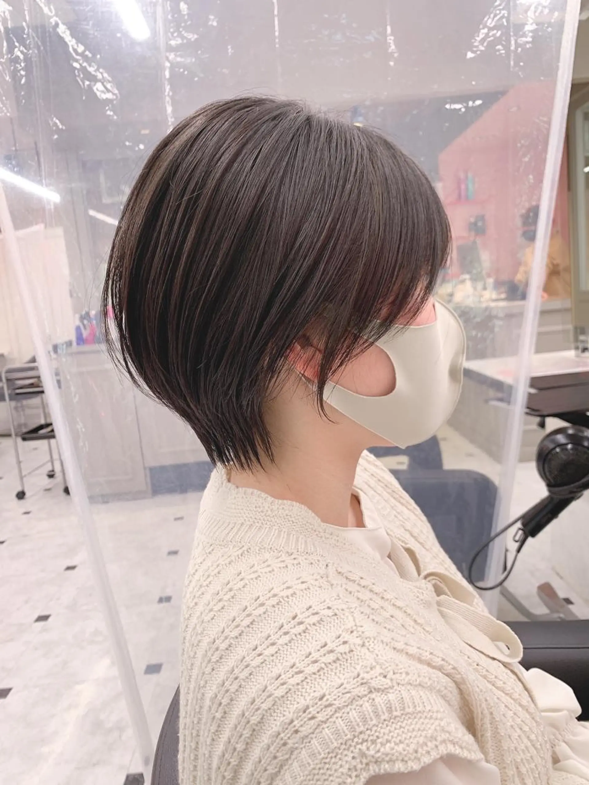 ショート ヘアカラー トリートメント 【赤み消しカラー】 中野浩太のヘアスタイル