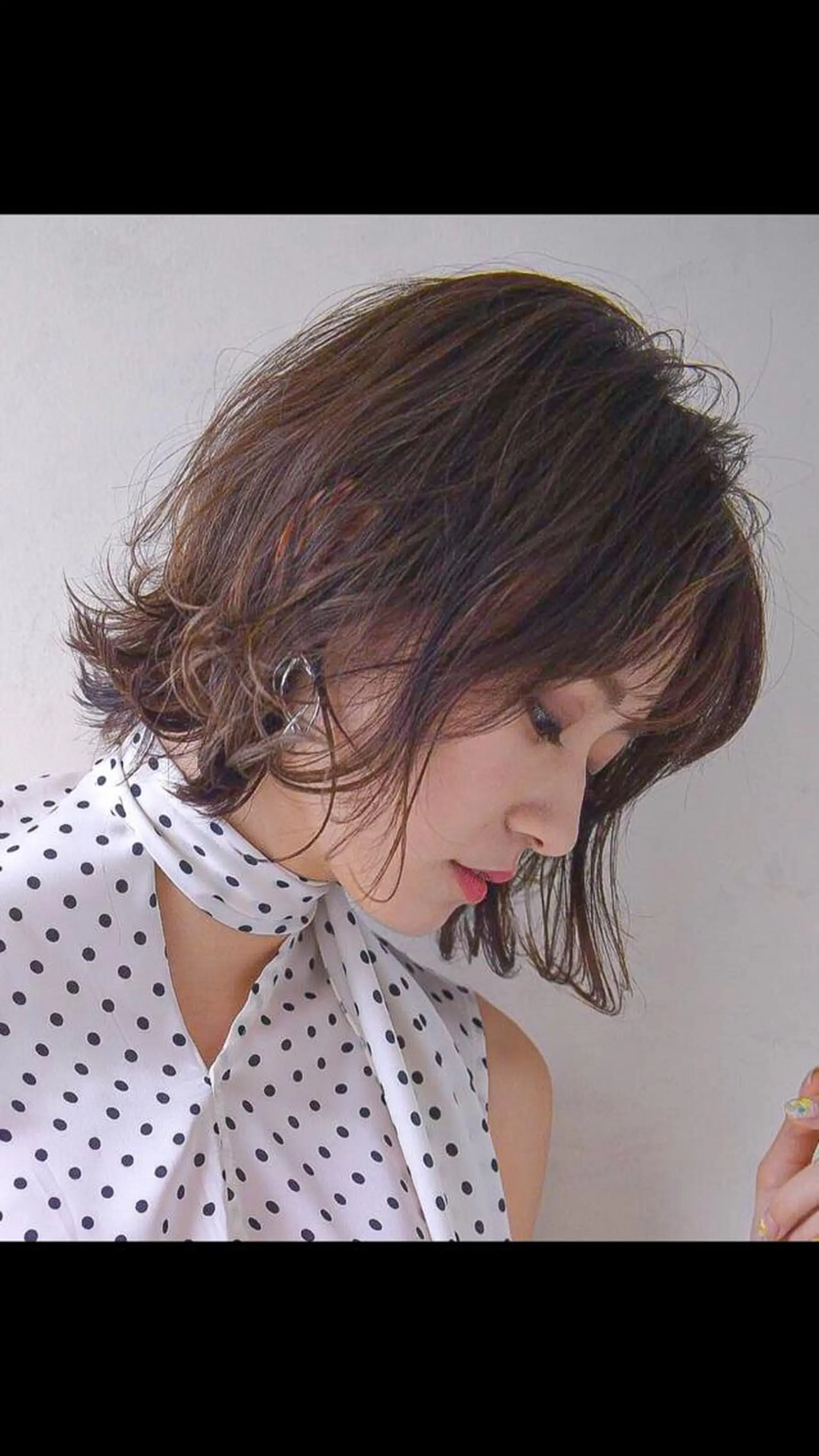 ミディアム 切りっぱなしボブ ボブ 丹羽 駿太のヘアスタイル