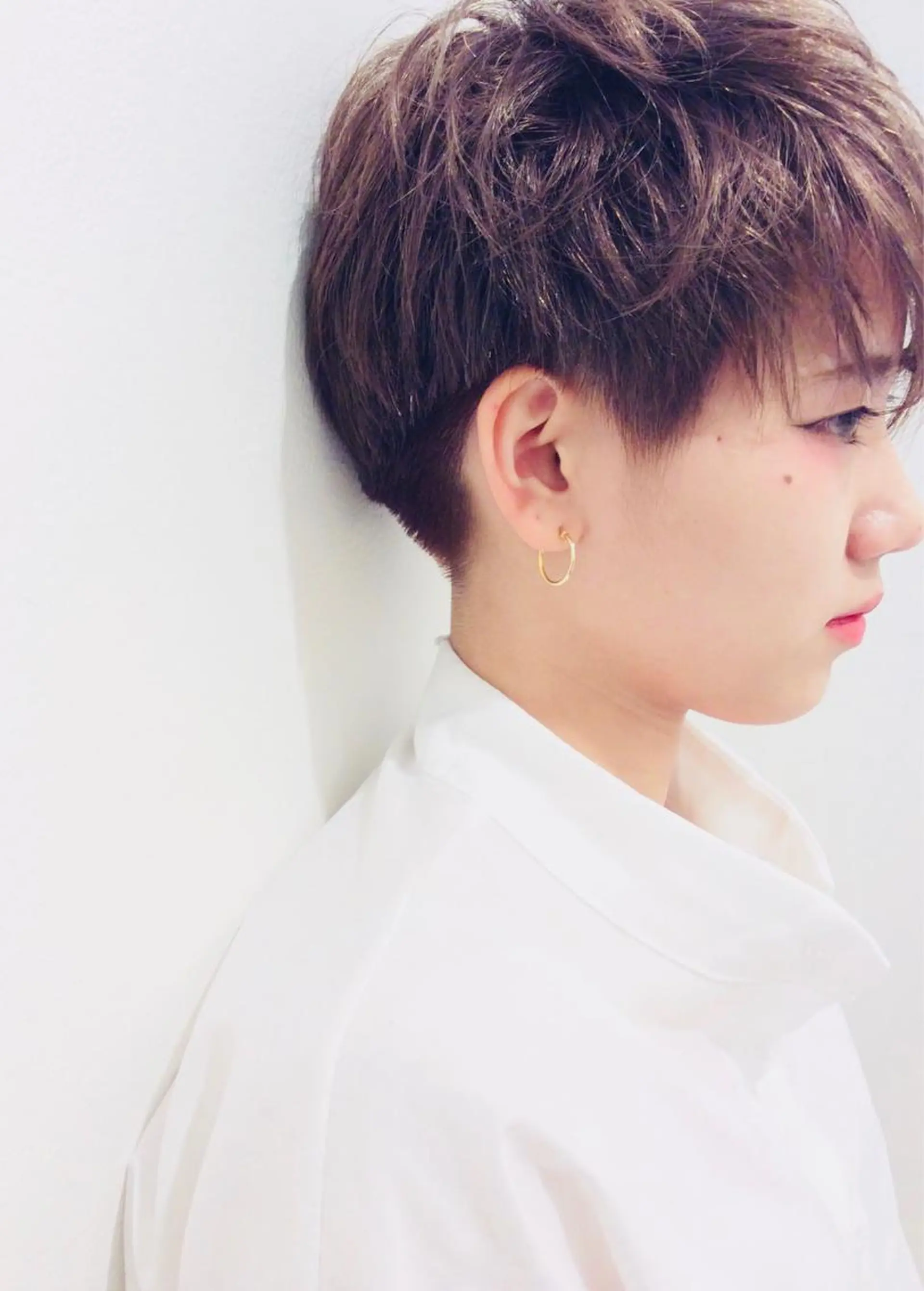 ショート カラー ショートヘア Memories水天宮前所属・花渕 俊彦のヘアスタイル