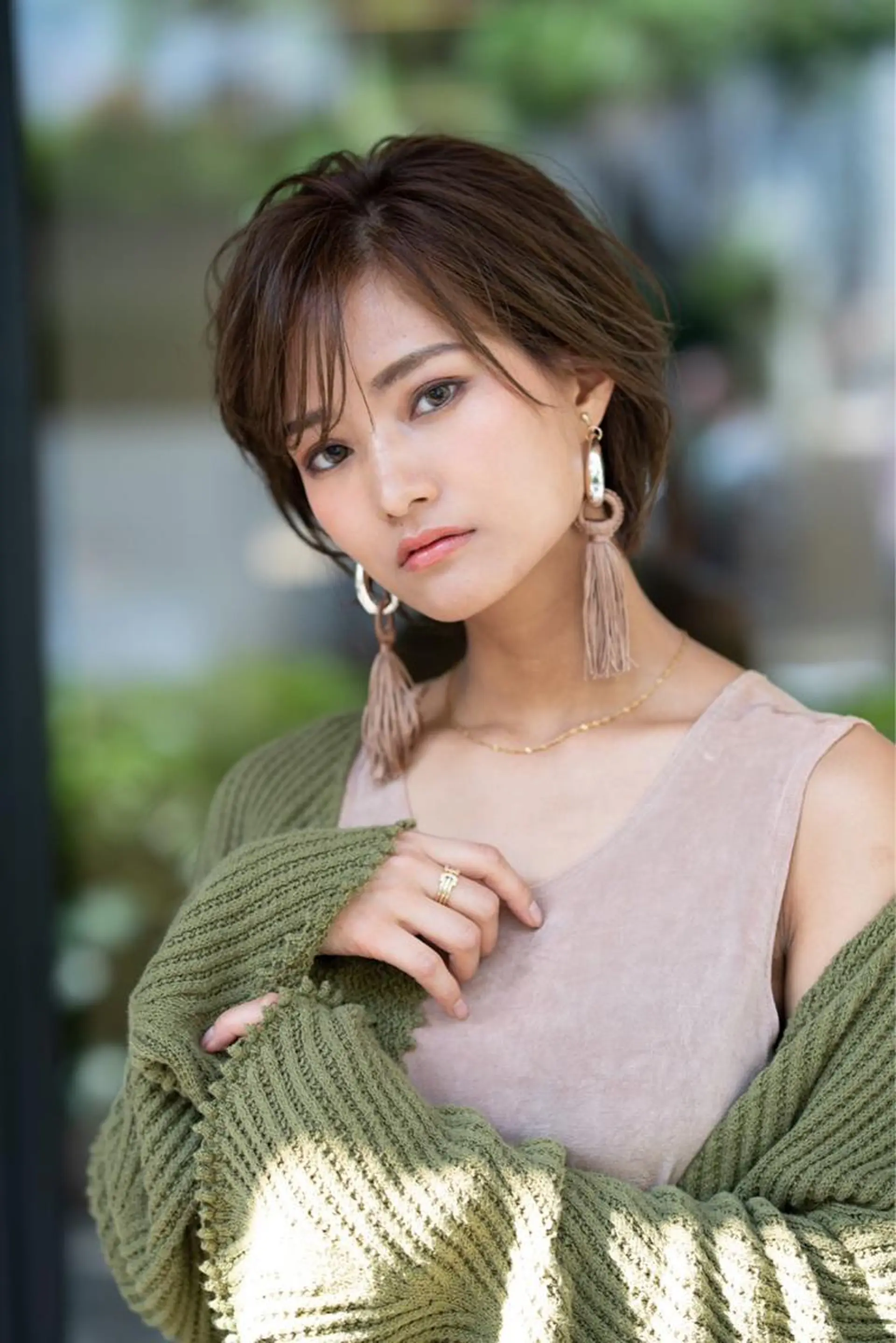 ミディアム カラー カット ヘアカラー トリートメント 🉐レイヤー/塩見 弘樹🉐渋谷のヘアスタイル