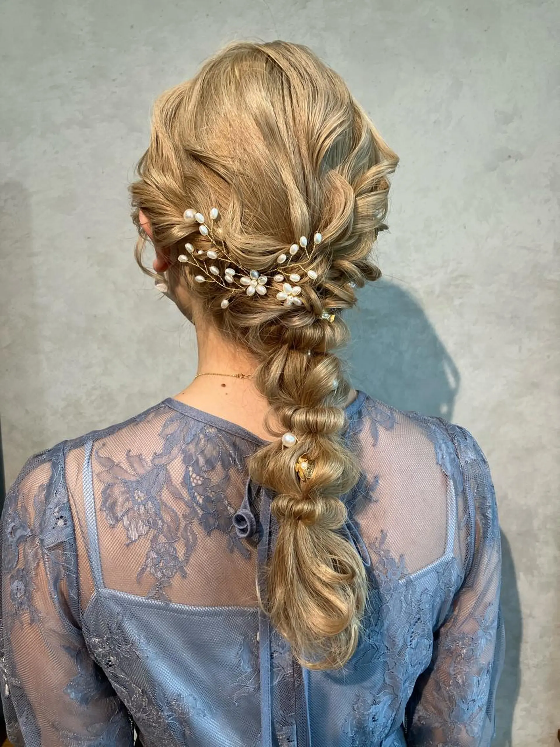 ヘアアレンジ 結婚式・ブライダル Hair&Make Nahoのマツエク・マツパデザイン