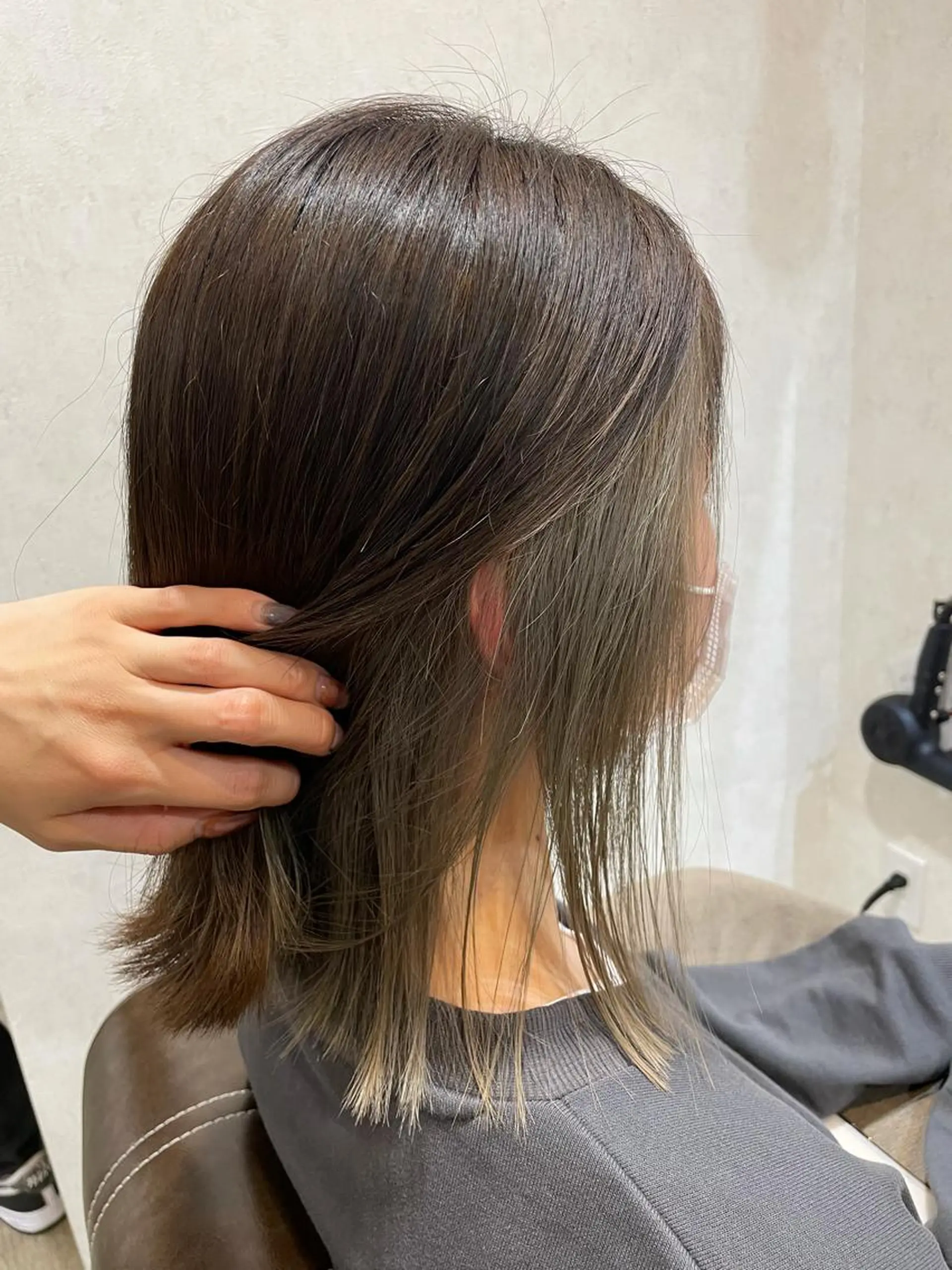 ミディアム カラー 透明感カラー💎 AYAのヘアスタイル