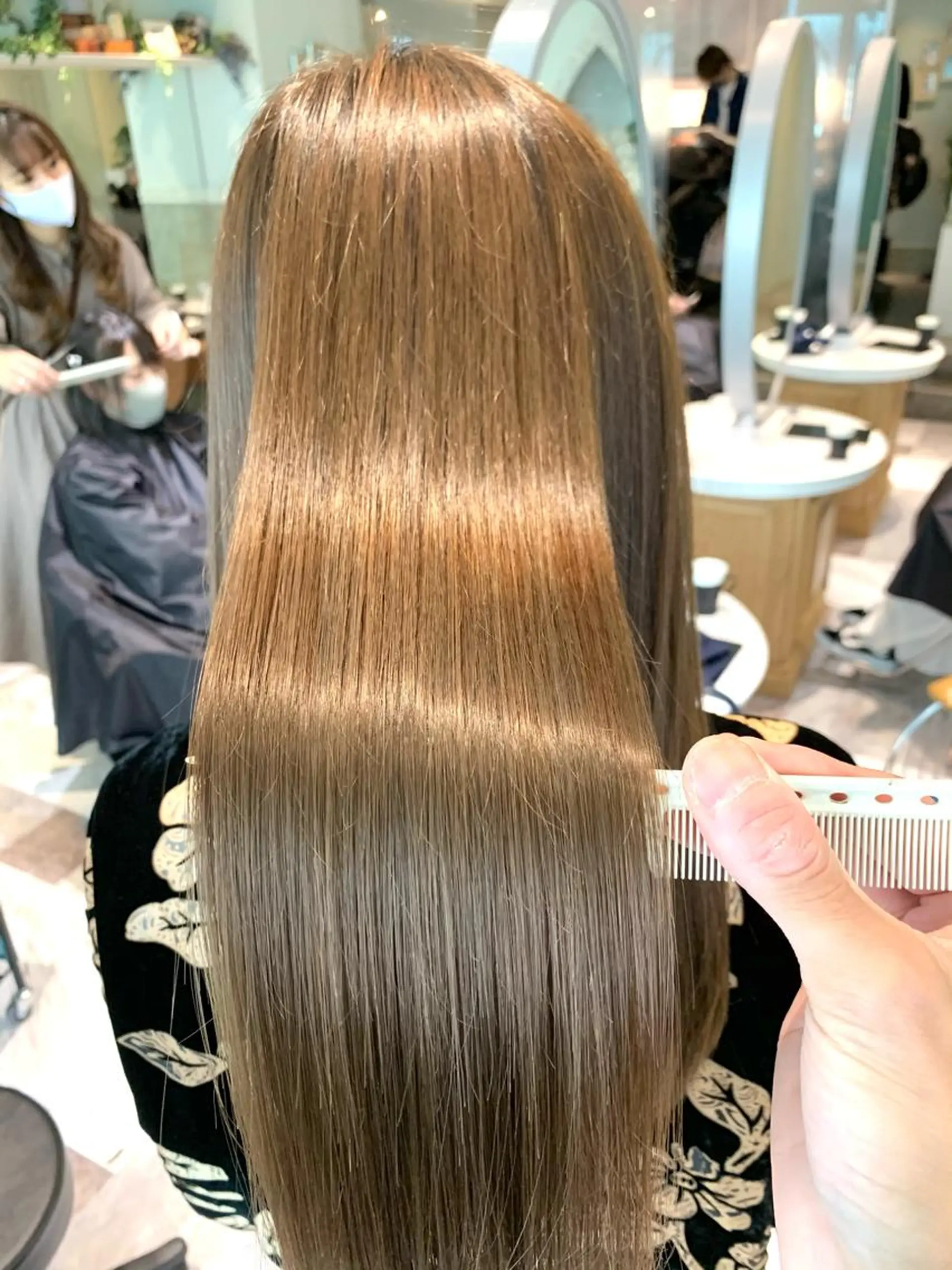 ロング 髪質改善 トリートメント 【代表】 高瀬慎也/縮毛矯正のヘアスタイル