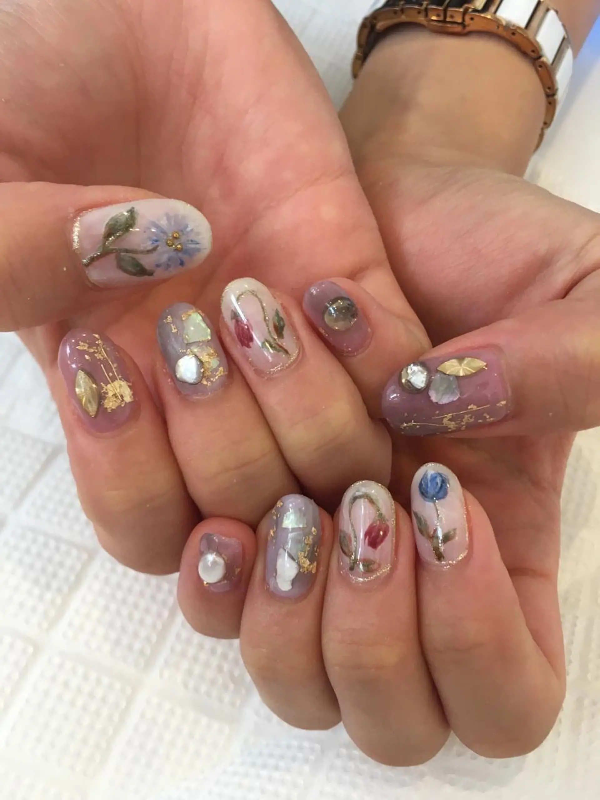 ネイル ハンドネイル プライベートサロン loveyのネイルデザイン