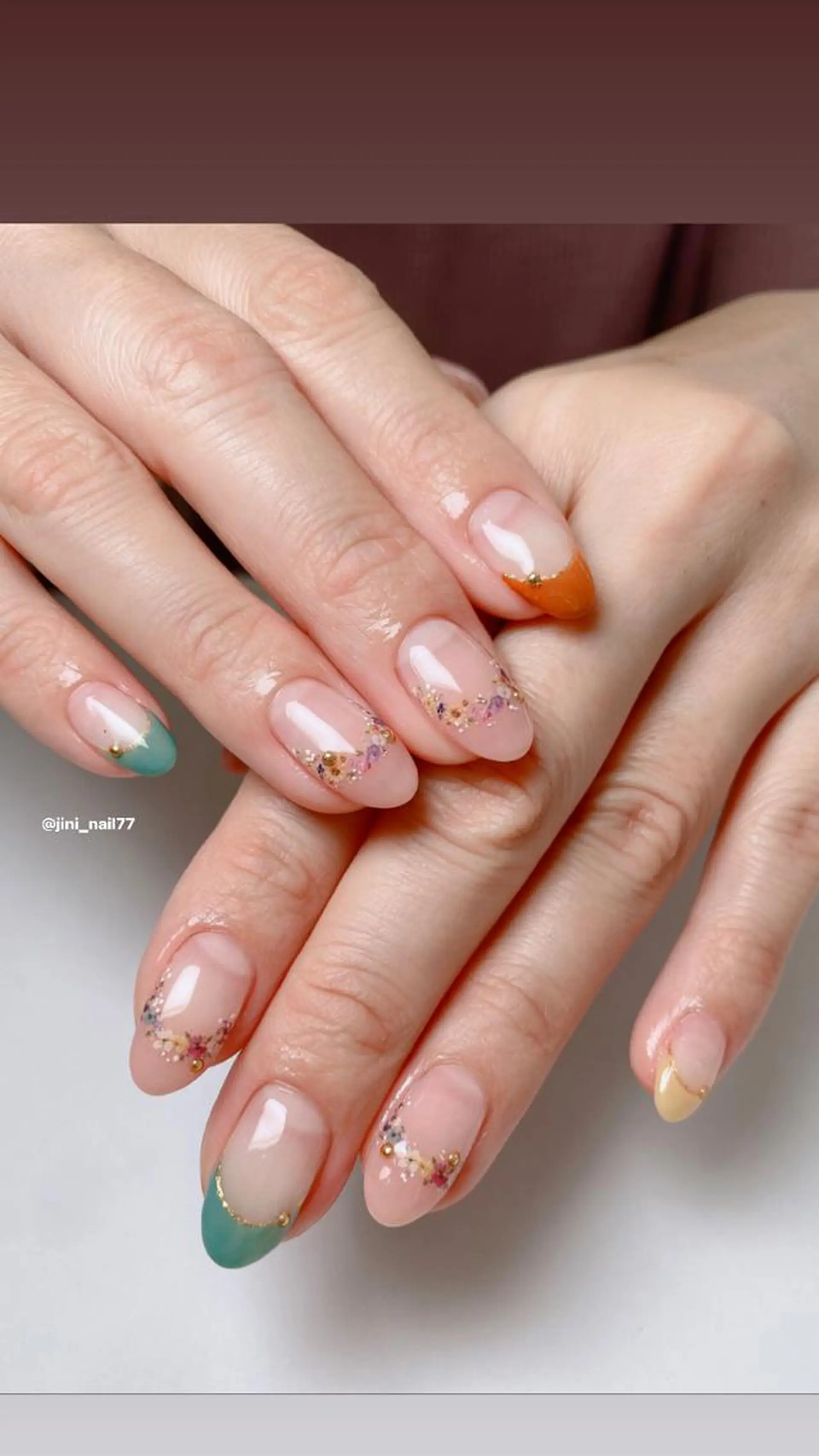 ネイル ハンドネイル JINI NAIL所属・ジニ ネイルのネイルデザイン