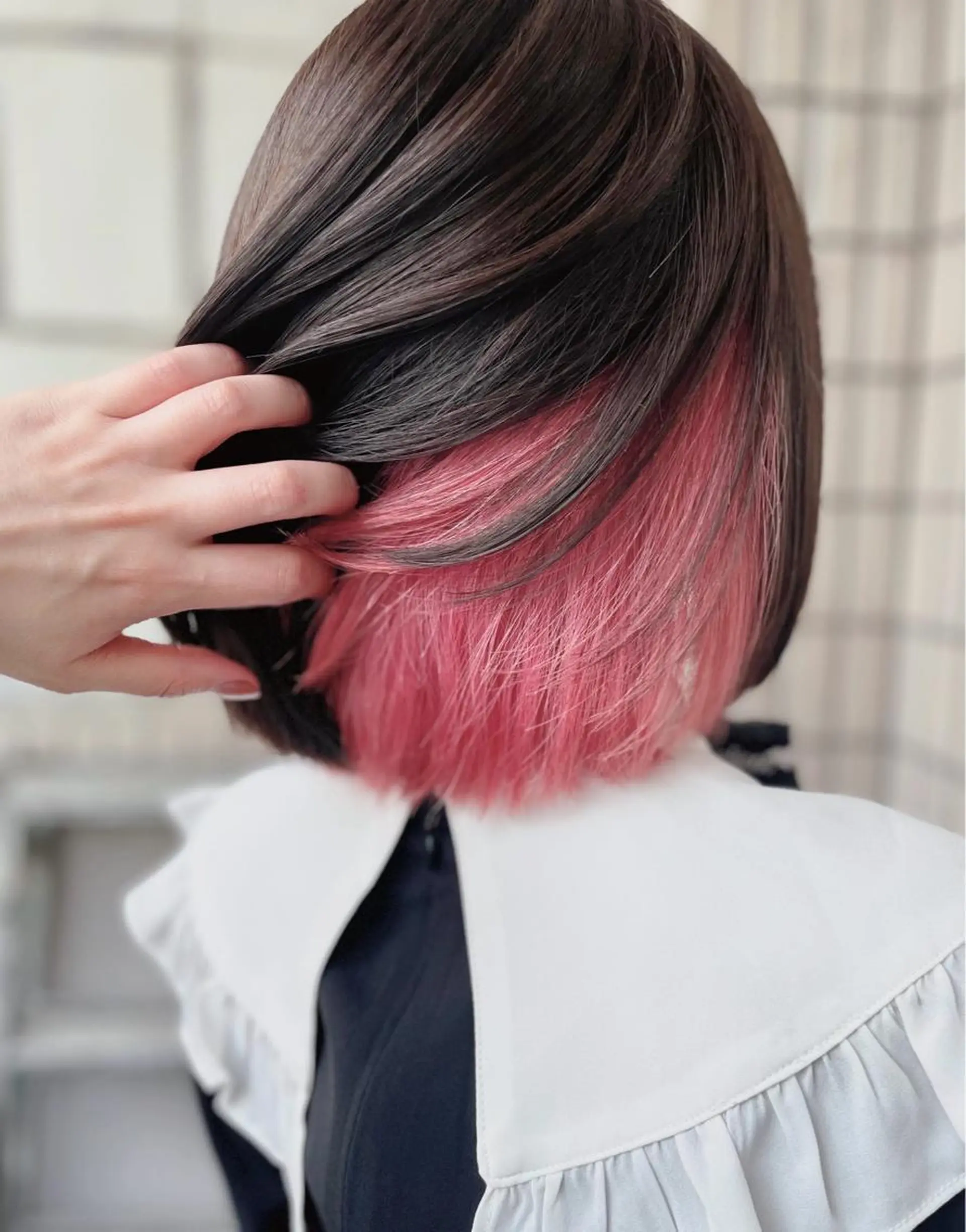 ショート ボブ ヘアカラー Matina hair所属・原 千景のヘアスタイル