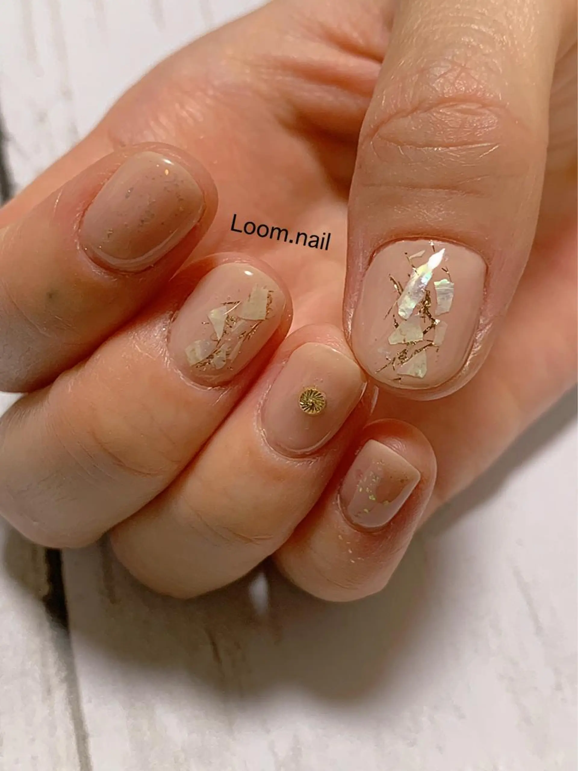 ネイル Loom所属・hrd manamiのネイルデザイン