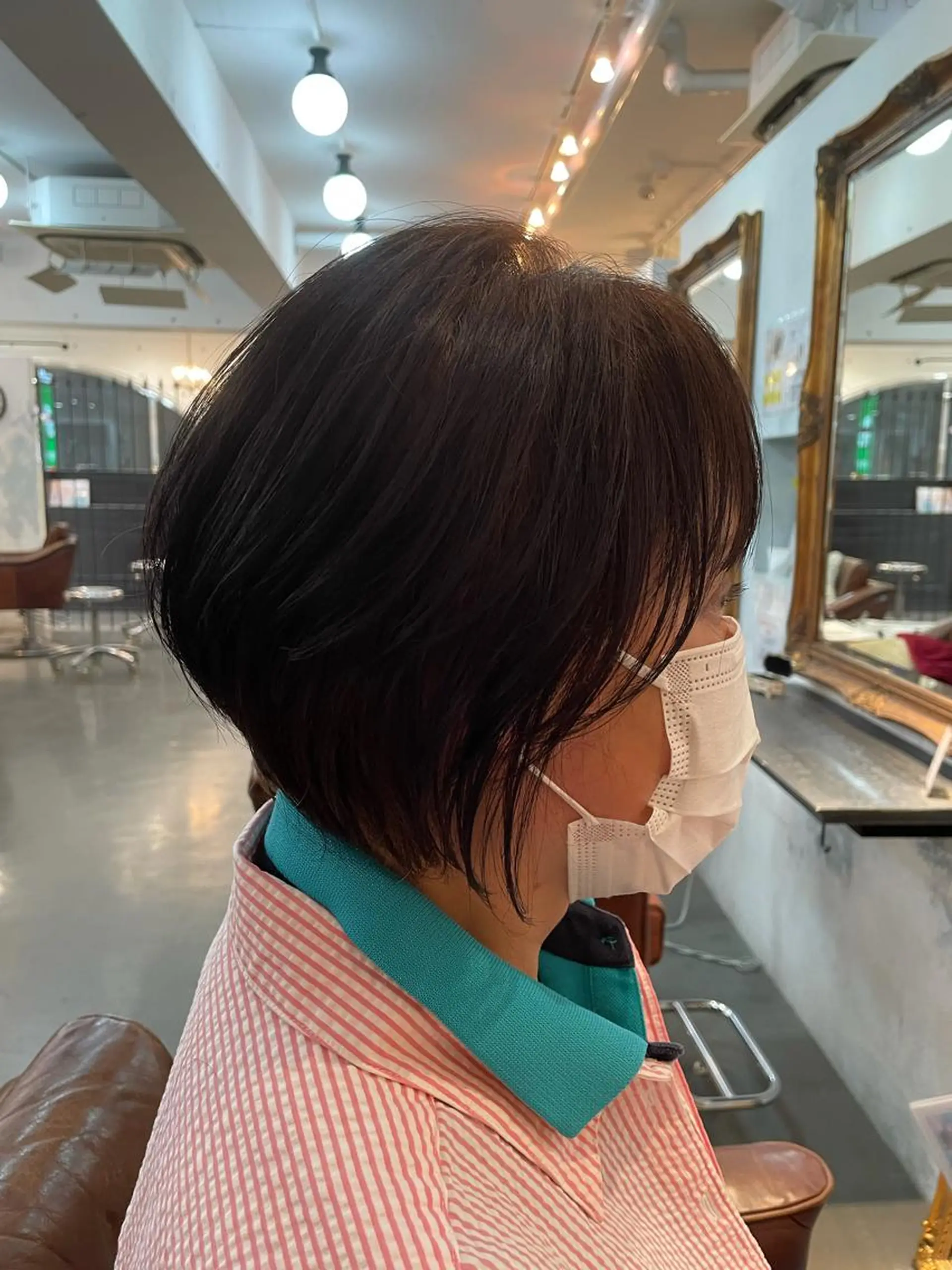 ショート カラーが上手い 辻悠月のヘアスタイル