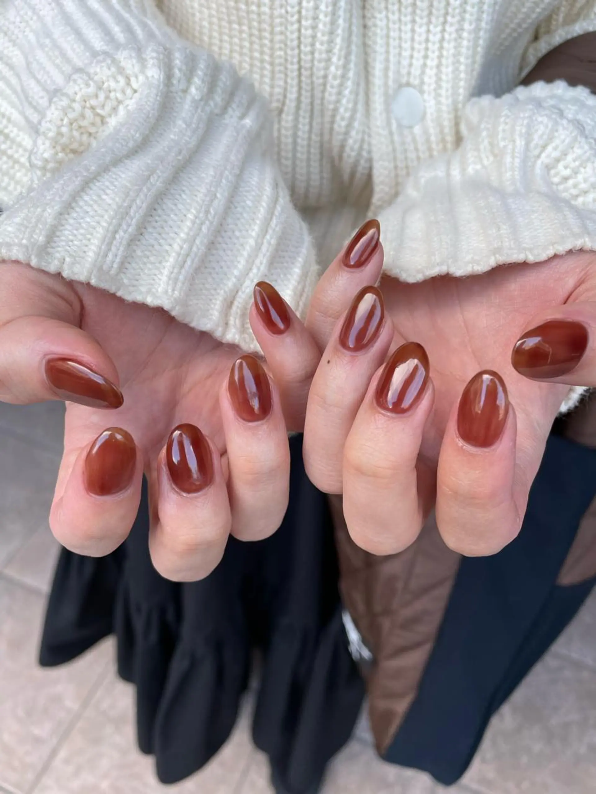 ネイル ニュアンスネイル シンプルネイル percent .%のネイルデザイン