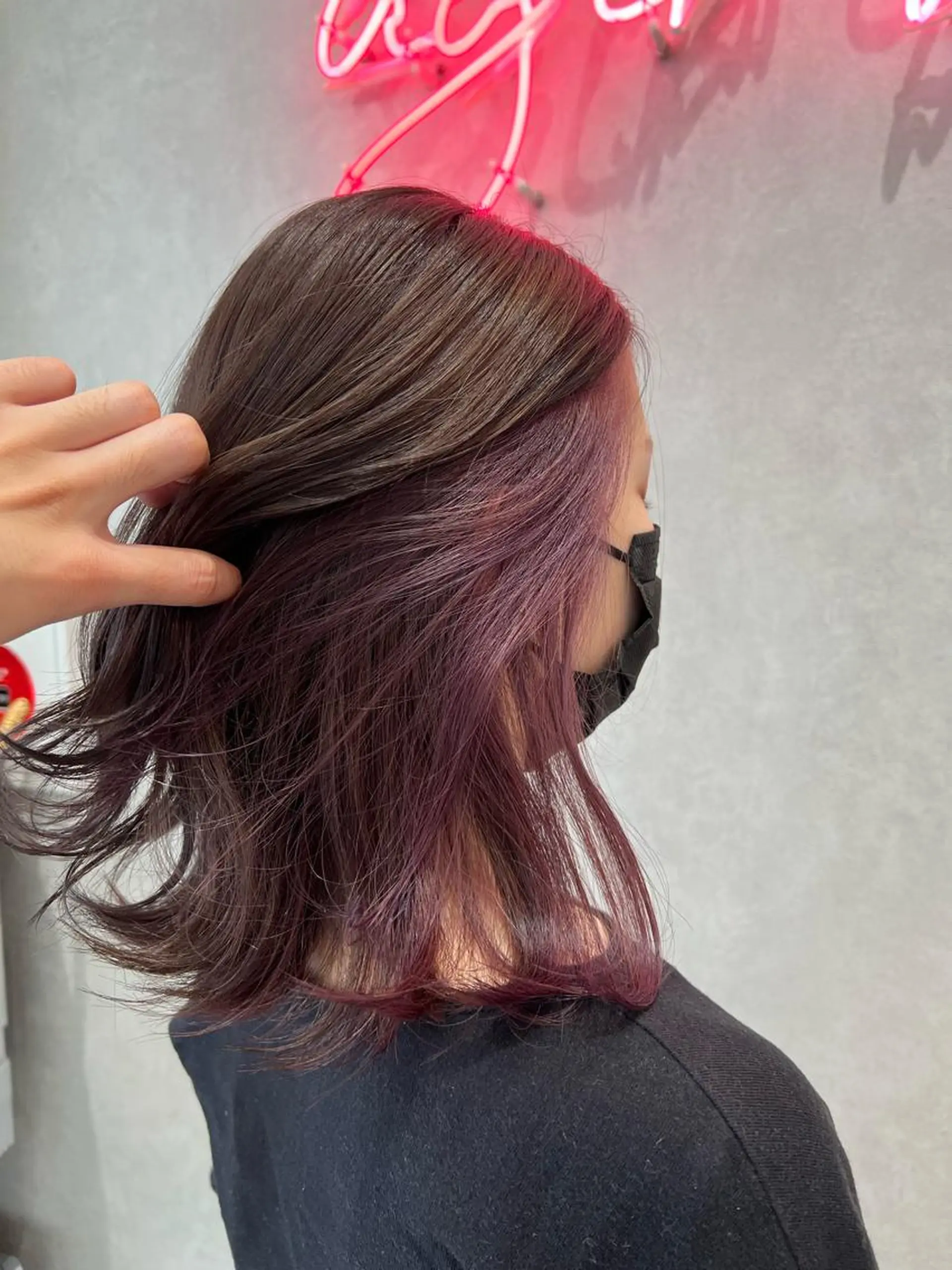 ミディアム ヘアカラー トリートメント 🏝メンズカット特化 赤羽🏝SHOのヘアスタイル