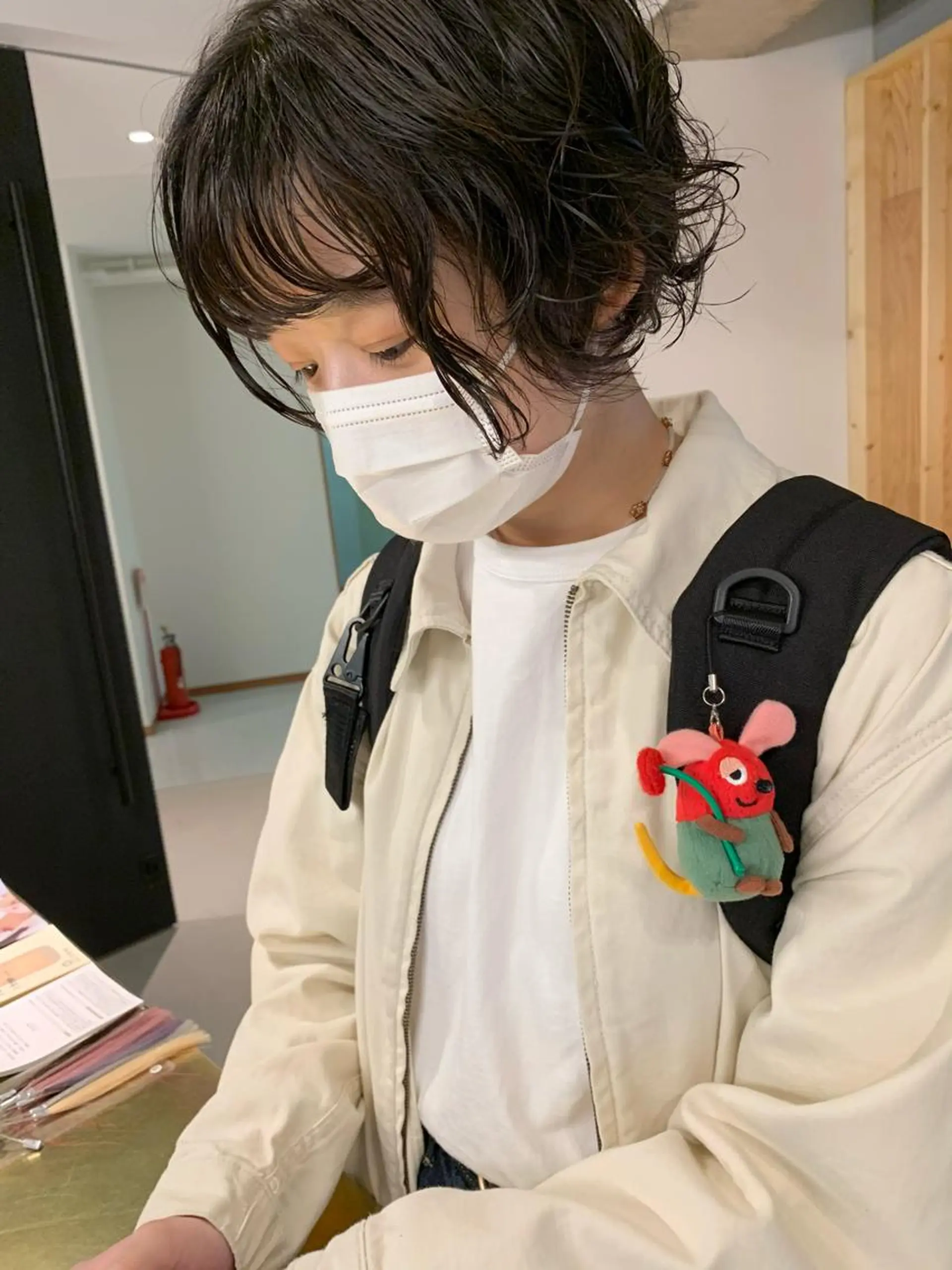 ショート パーマ ボブ tension 【テンション】のヘアスタイル