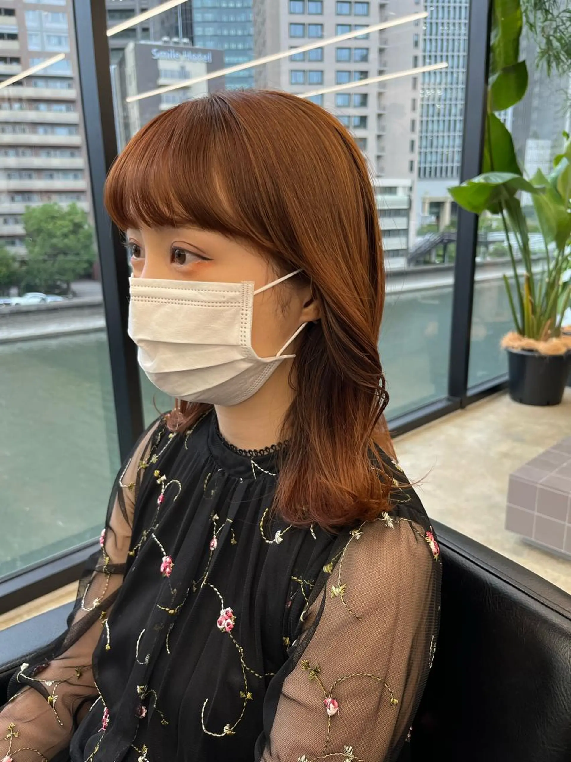 ミディアム カラー 似合わせ特化/レイヤ ーカット/mikuのヘアスタイル