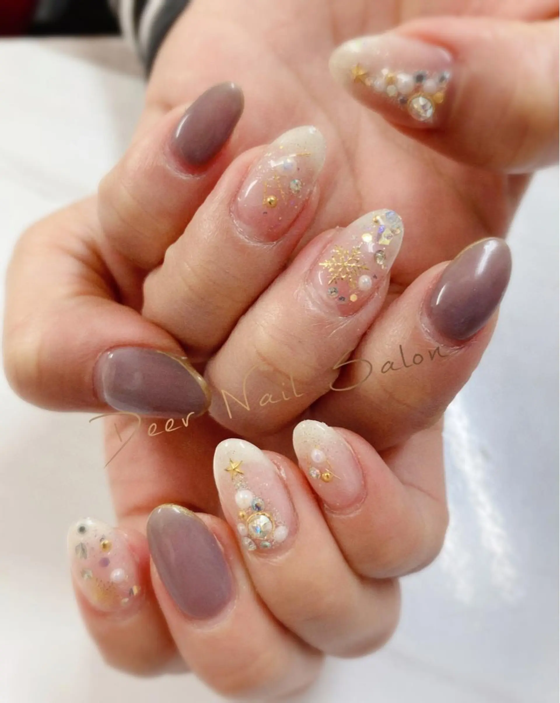 ネイル ハンドネイル Peachy 🍑のネイルデザイン