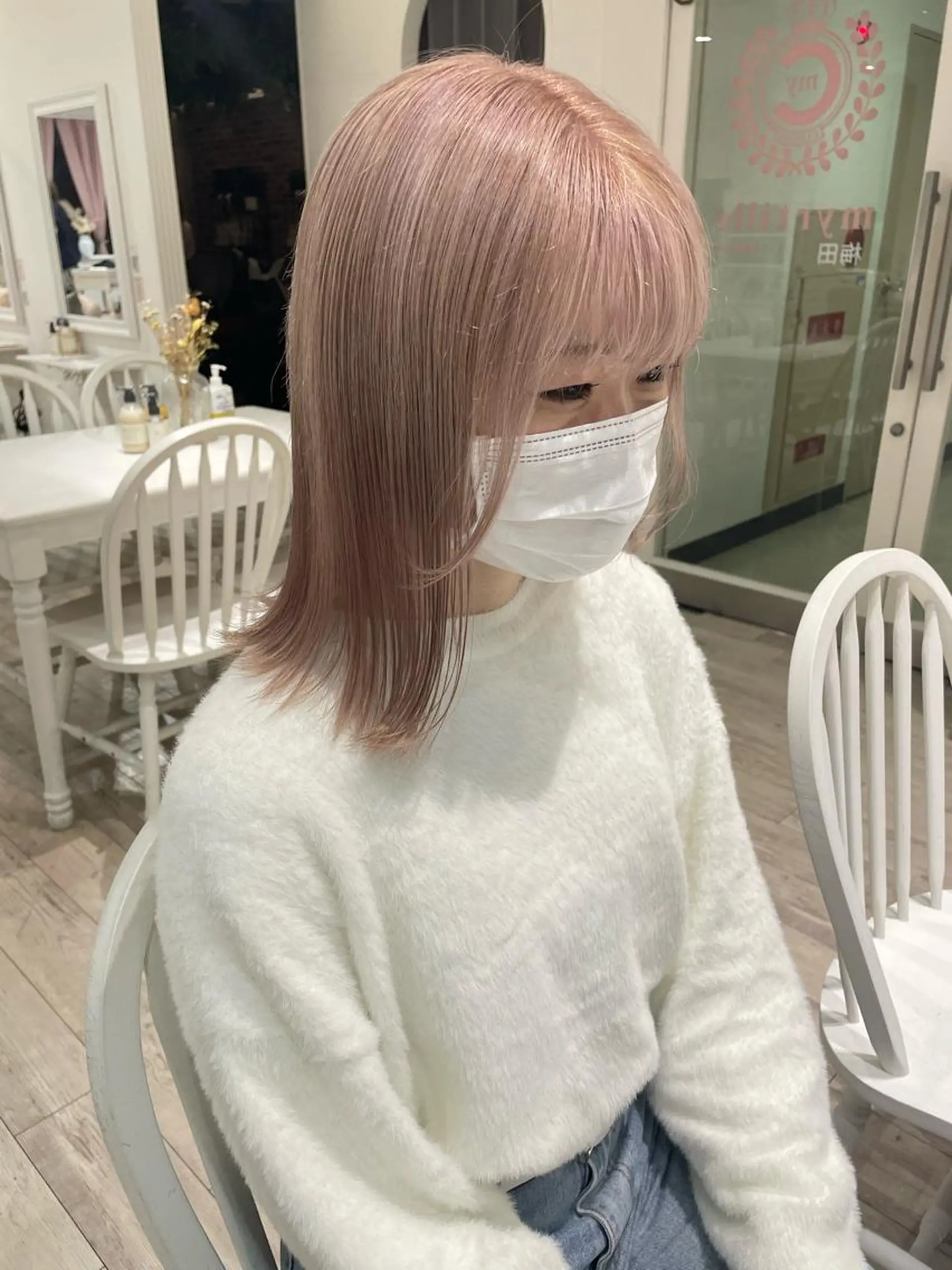 ミディアム カラー miyu /大阪美容室のヘアスタイル