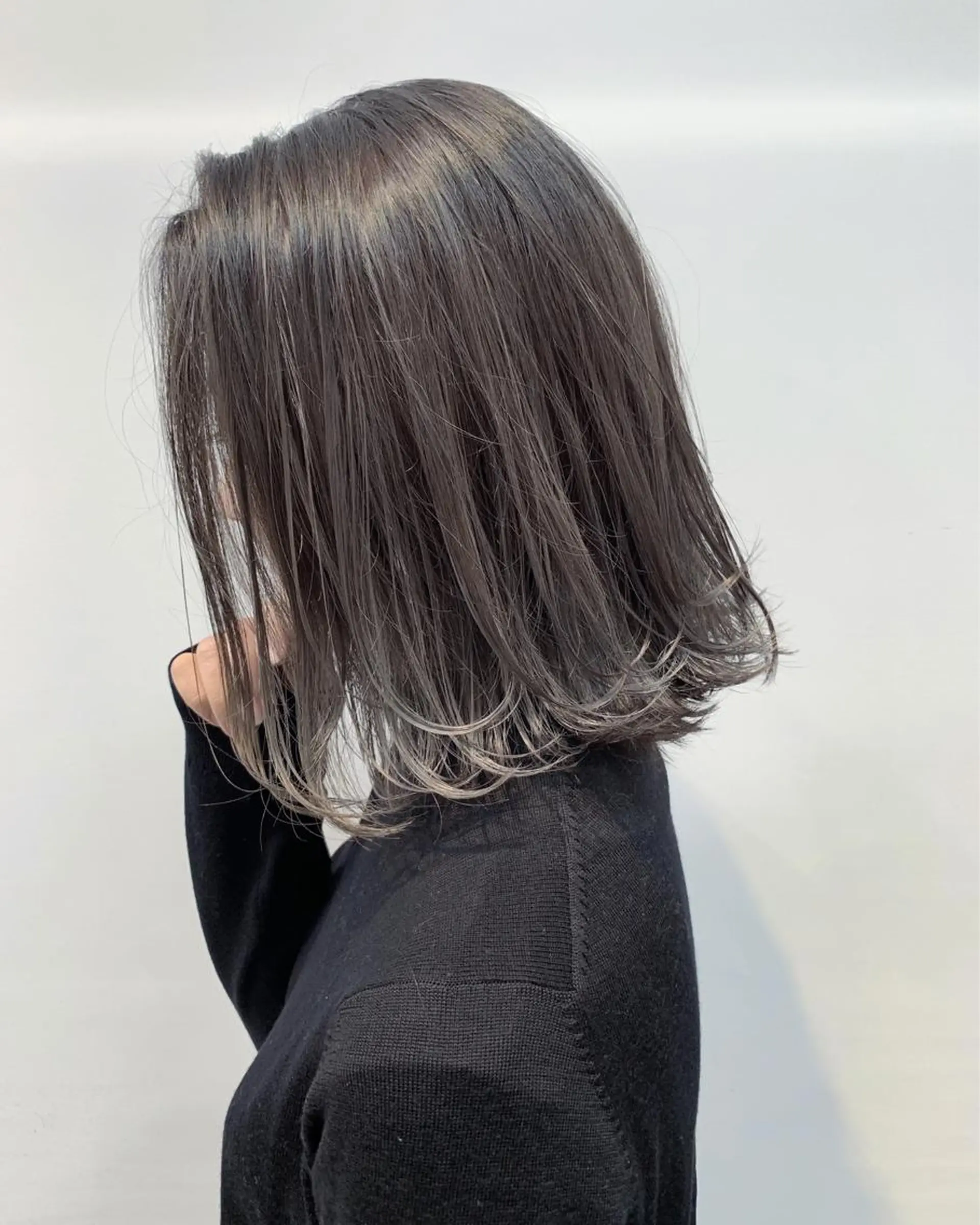 ミディアム カラー LITTY所属・レイヤー/髪質改善 /山永圭介のヘアスタイル