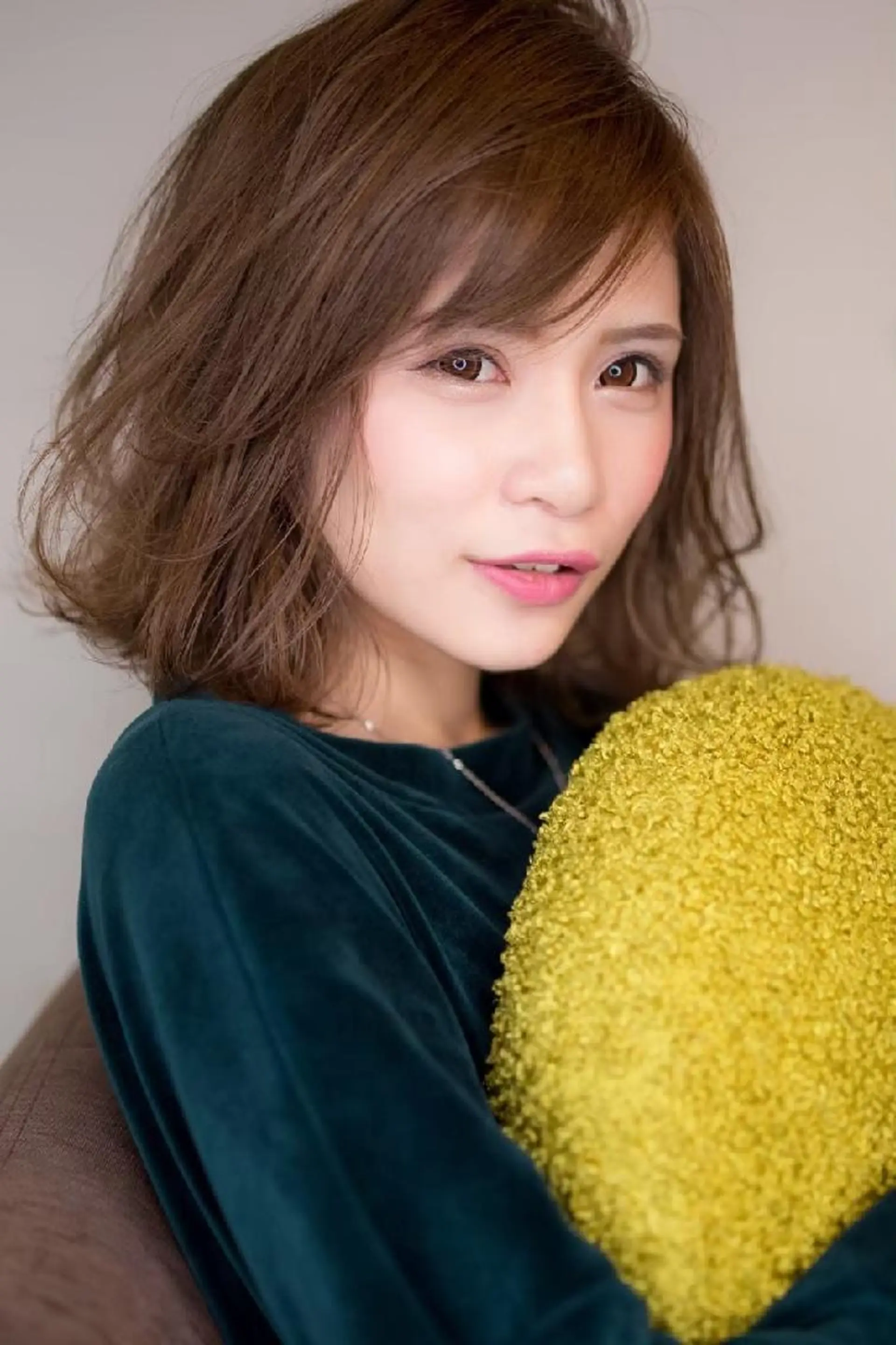 ミディアム カラー メンズ縮毛矯正✂ 髪質改善✄﻿金井雄司のヘアスタイル