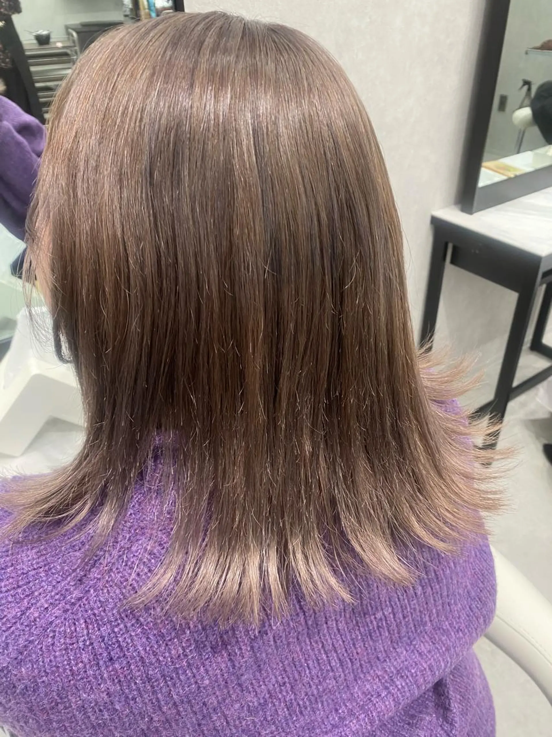 ミディアム hair salon dot.tokyo color所属・MANAMI 🥀ウルフカットのヘアスタイル