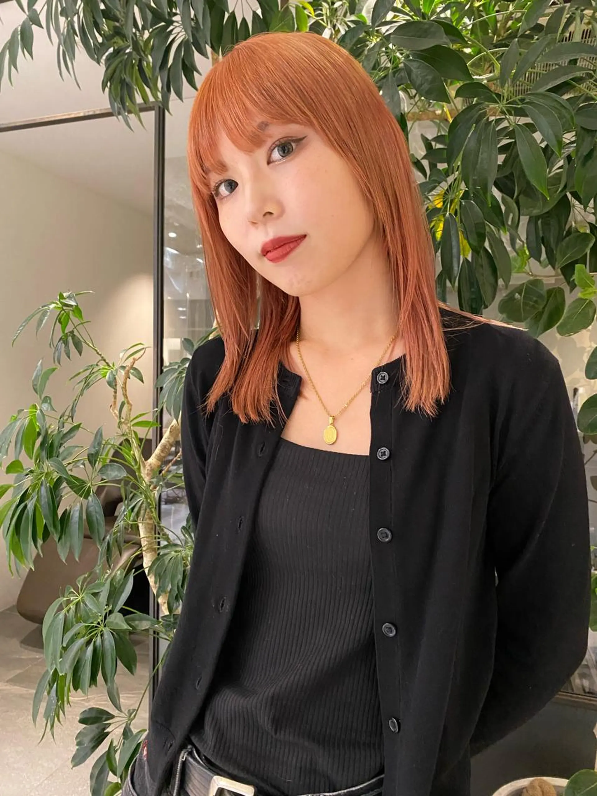 ミディアム Hair & make Lamp所属・梅田のブリーチ特化 美容師KAI🥰のヘアスタイル