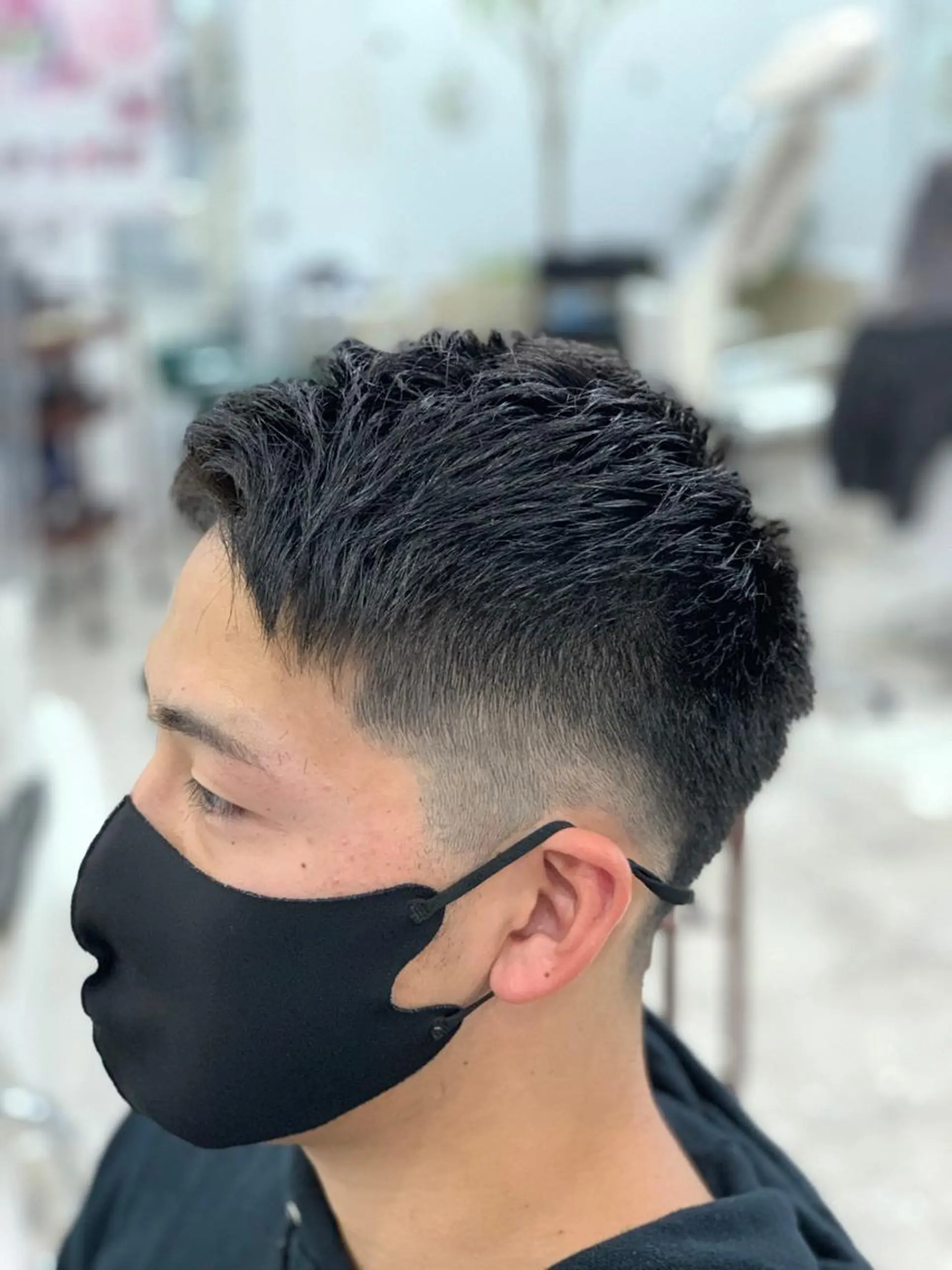 ショート ハイライト&曲がる 縮毛矯正特化 玉置のヘアスタイル