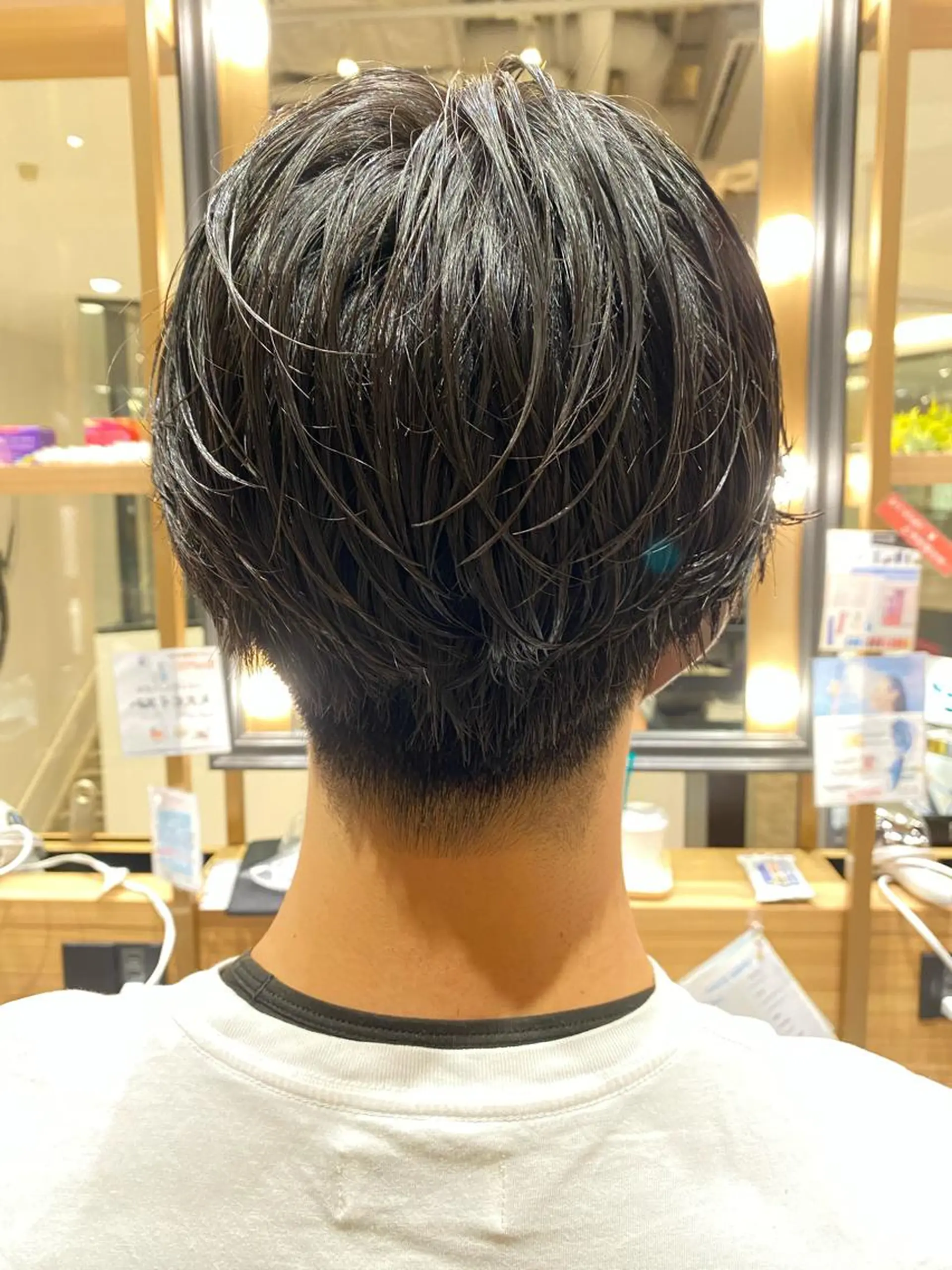 パーマ メンズ メンズパーマ ニュアンスパーマ unopulir   茶屋町店所属・unopulir 景山　凌のヘアスタイル